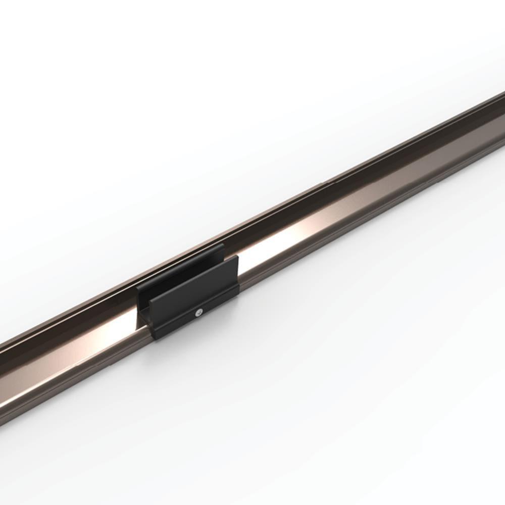 Deluxe 44" W x 68" H Frameless Shower Door