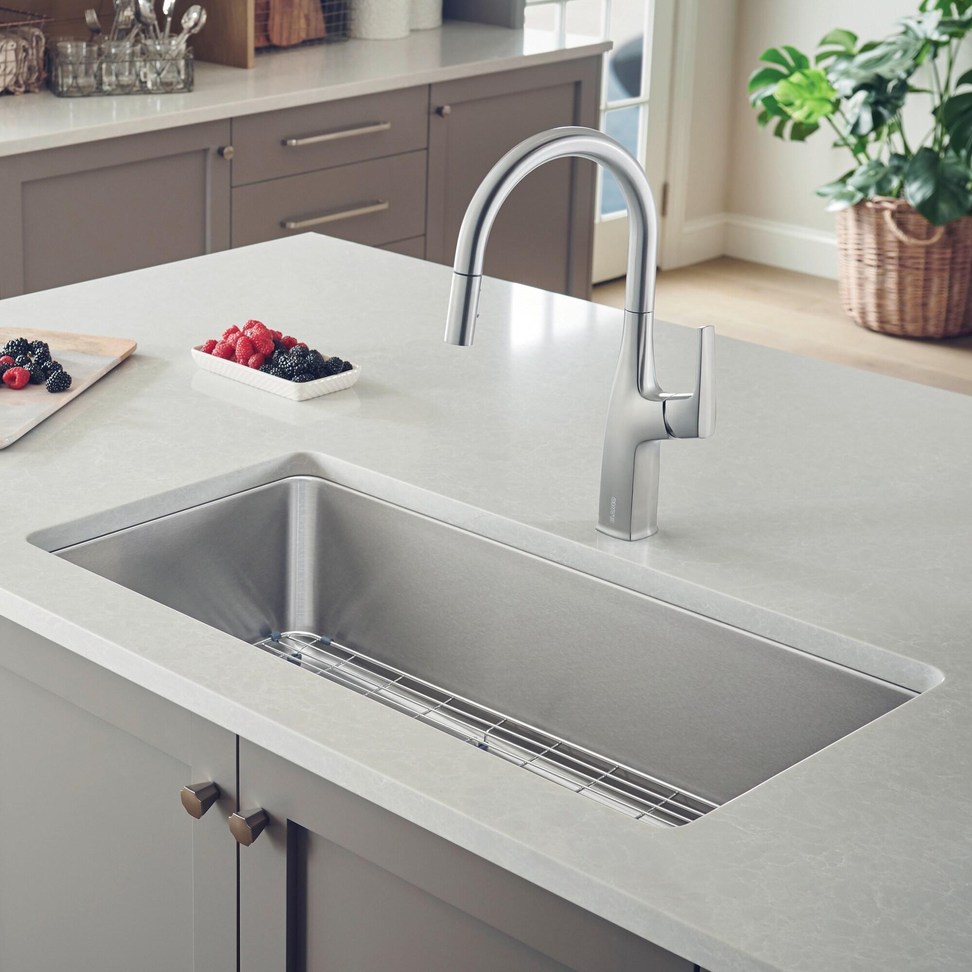 Blanco 442763 Formera 33" L x 18'' W Single Bowl Stainless Steel Undermount Kitchen Sink