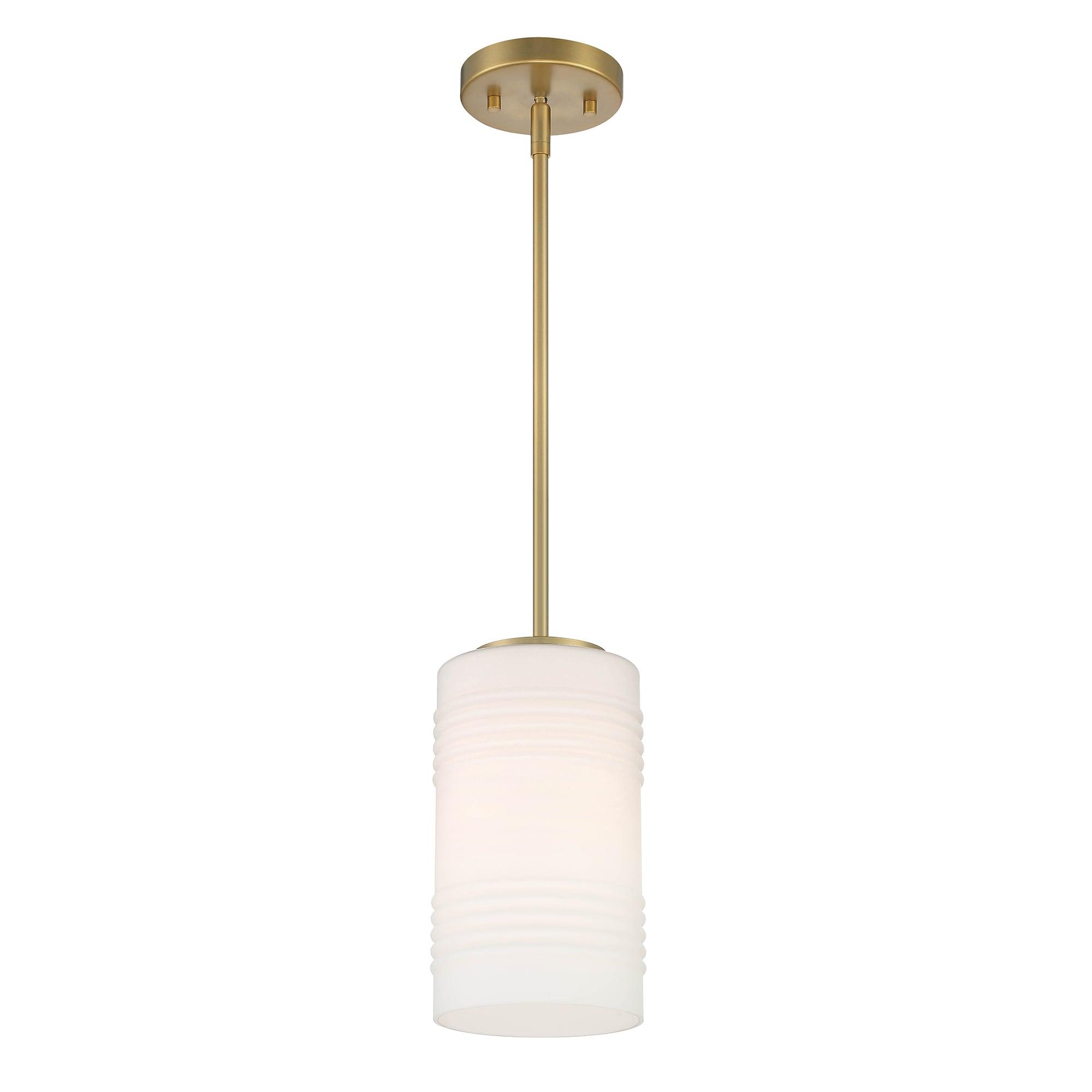 Designers Fountain Leavenworth 1 Light Brushed Gold SF Convertible, D257M-SF-BG