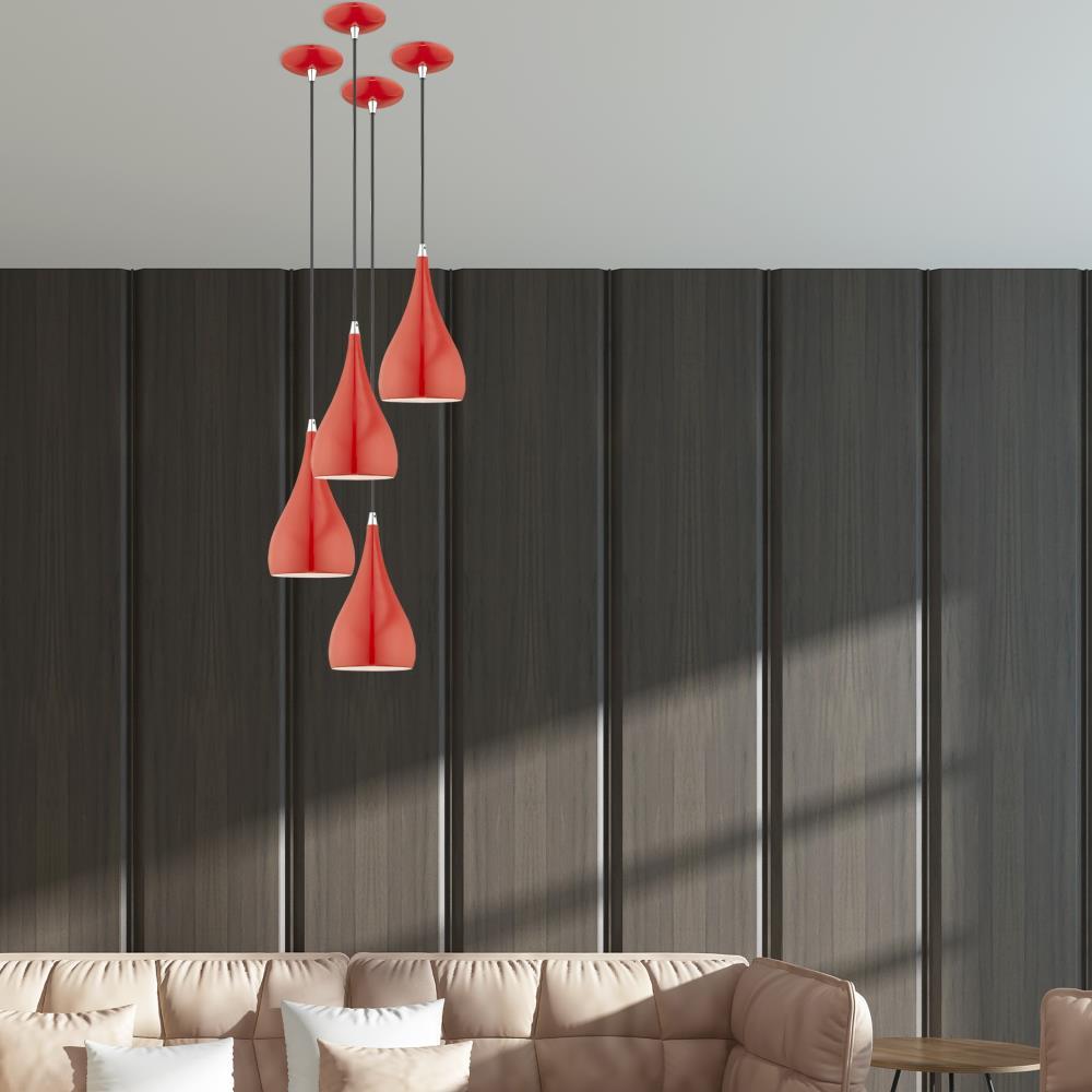Schultz Single Light Metal Dimmable Pendant