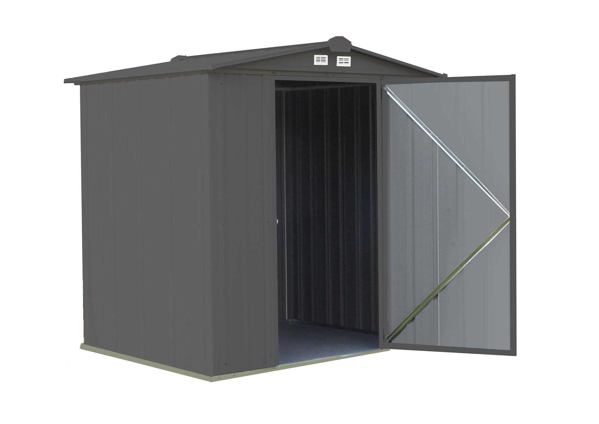 EZEE Shed 6 ft. W x 5 ft. D Metal Storage Shed