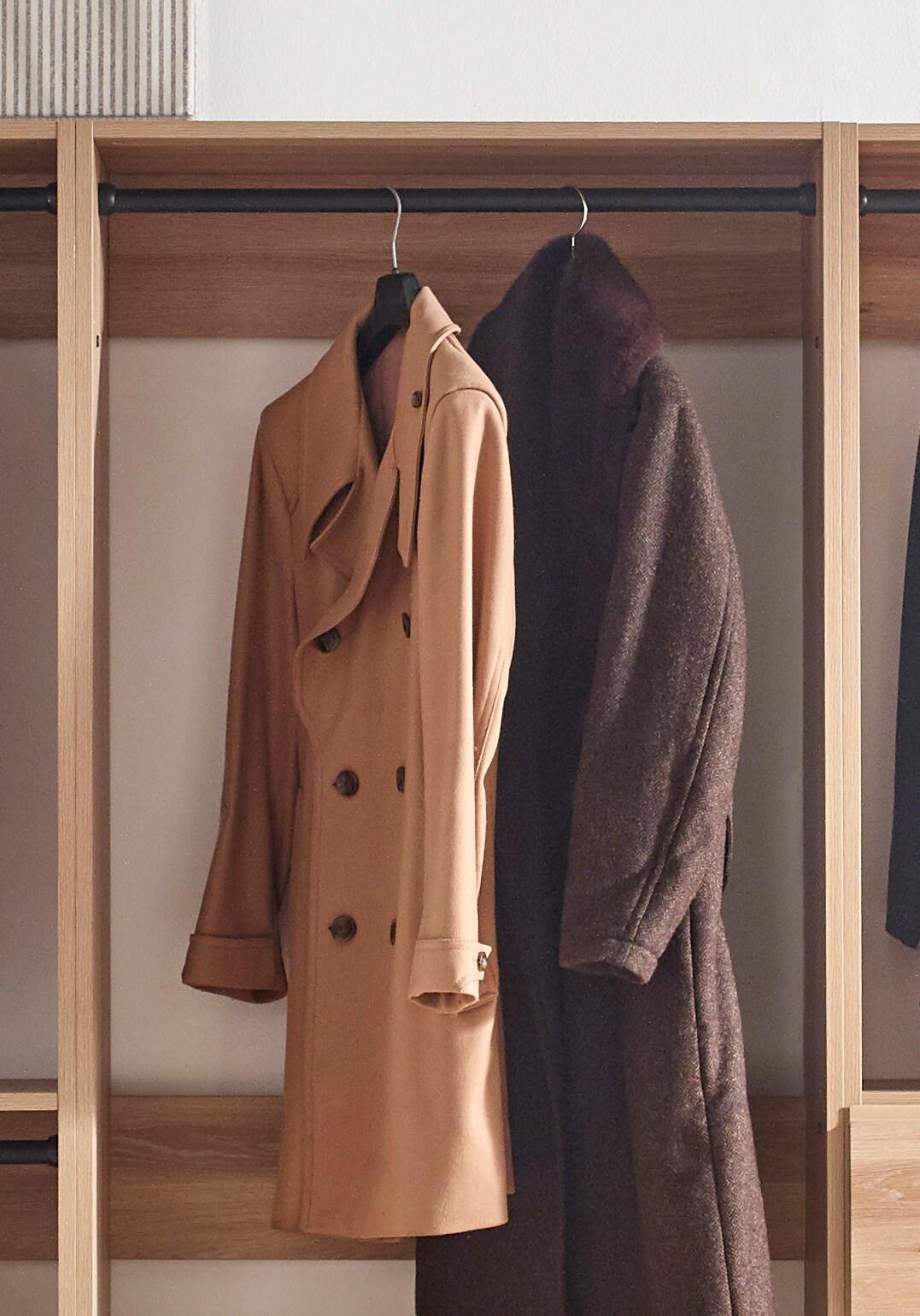 Klair Living Prosper Freestanding Walk in Wood Closet System in Oak