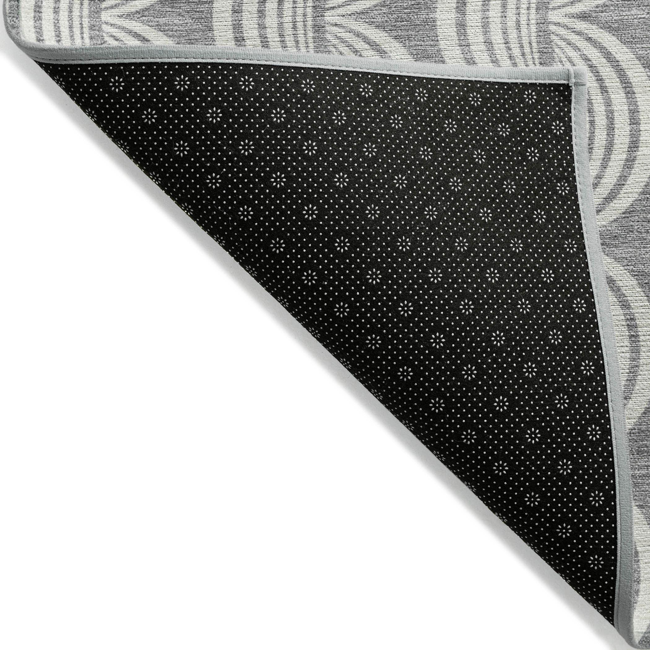 Machine Washable Indoor/Outdoor Chayden ACN1055 Gray Rug