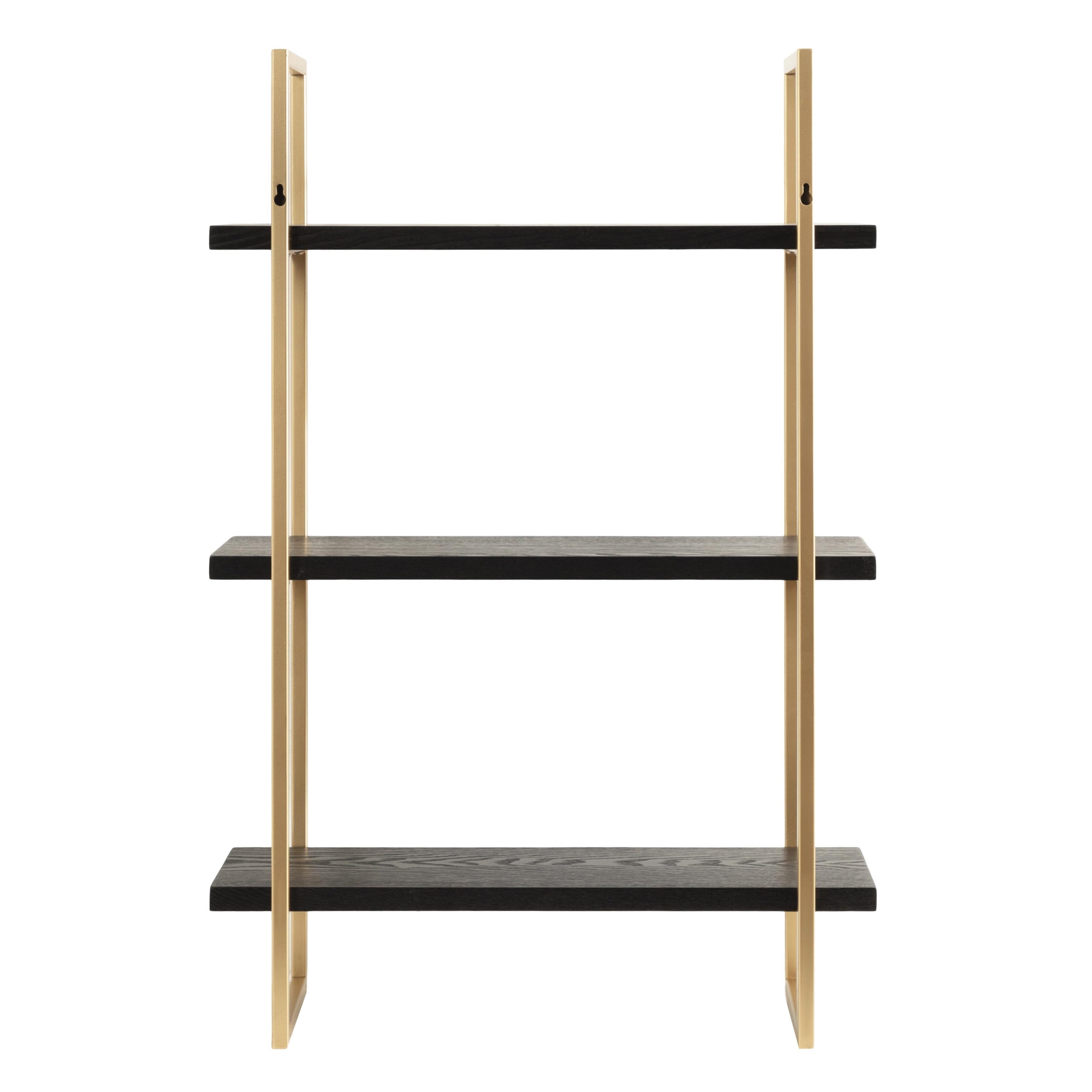 Kate and Laurel 3 Piece Solid Wood Tiered Shelf