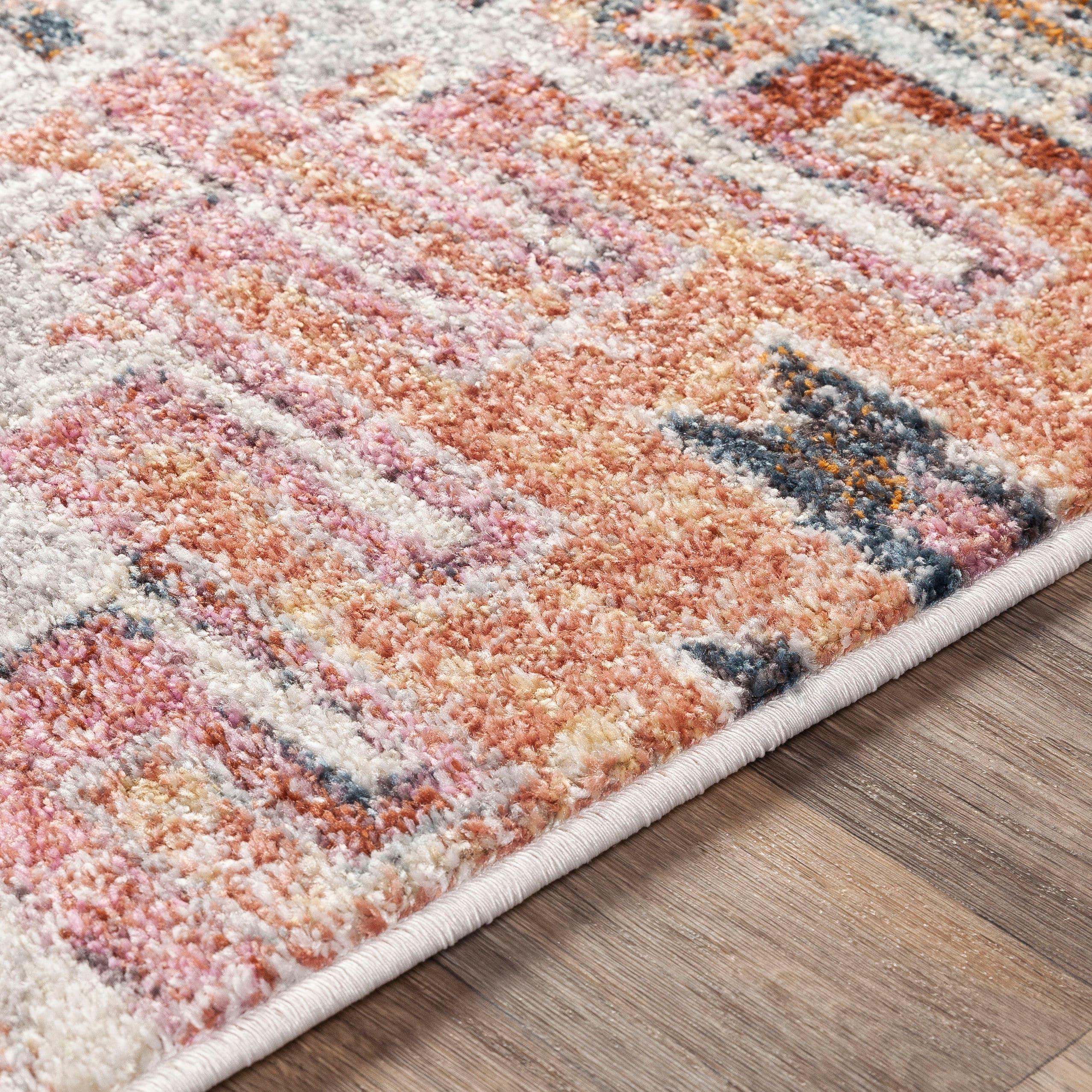 Livabliss New Mexico Vintage Medallion Area Rug,5'3" x 7'3",Khaki