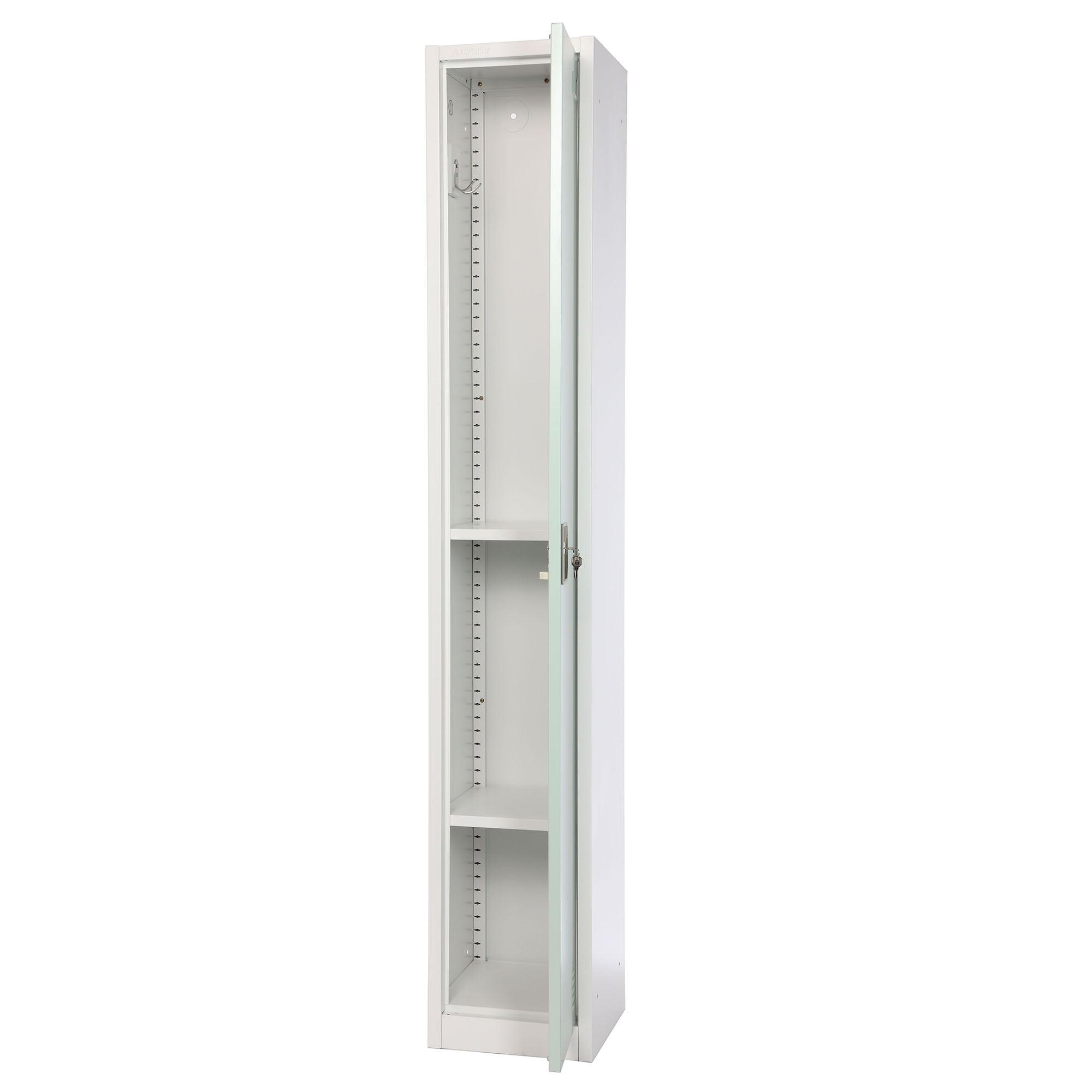 AdirOffice 12'' Wide Steel 1-Tier School and Gym Locker