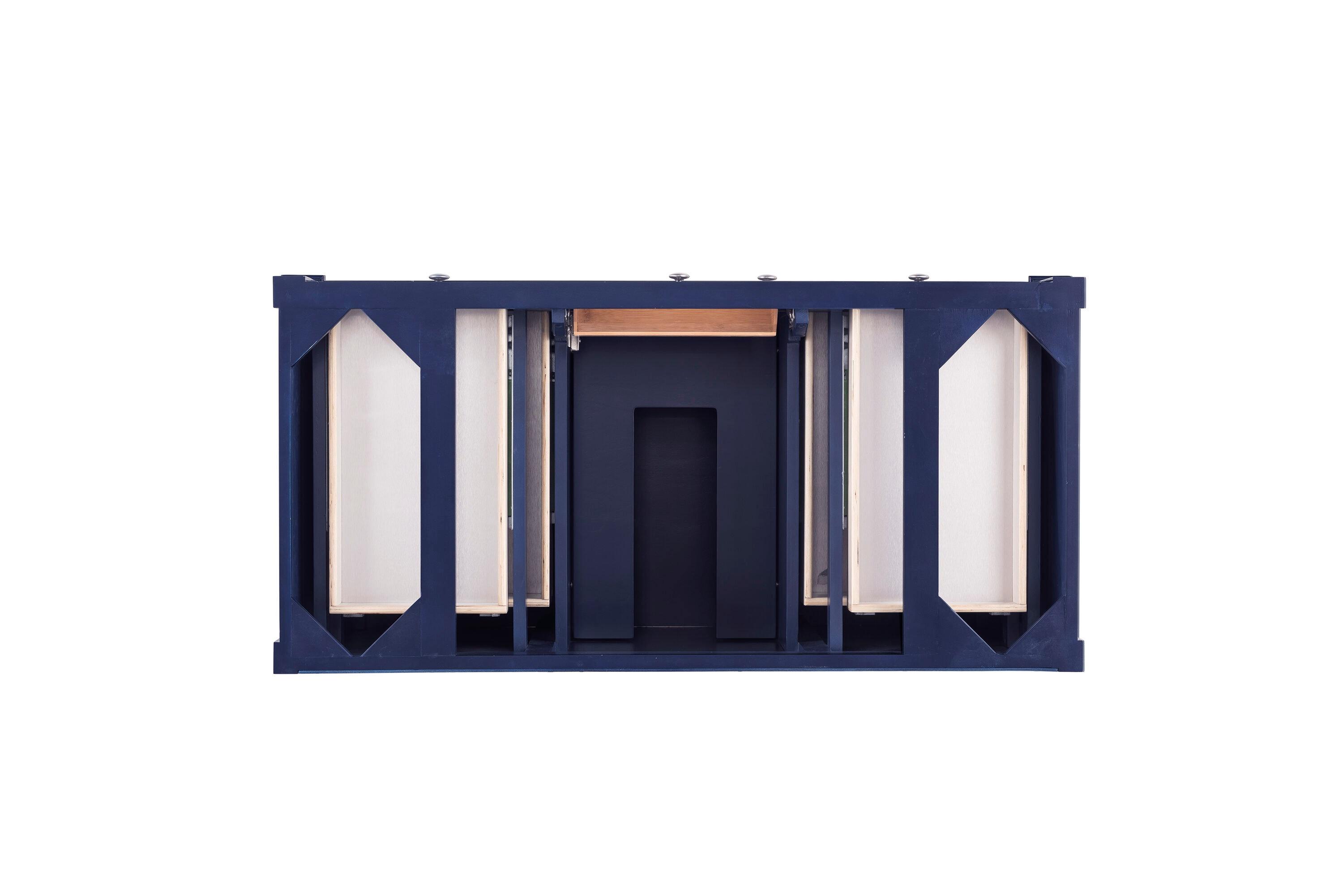 James Martin Vanities 650-V48 Brittany 47" Single Basin Poplar Wood Vanity Cabinet Only -