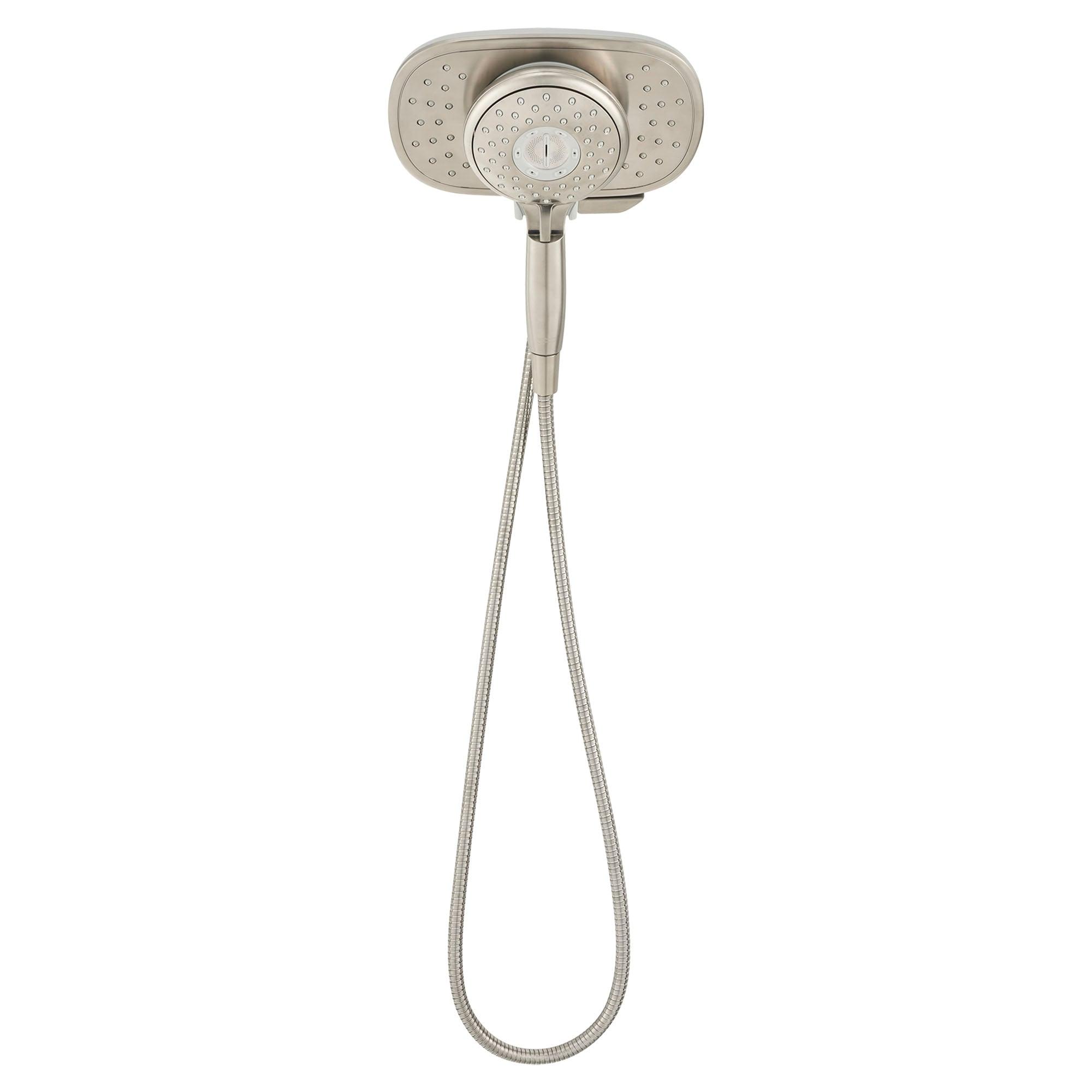 Nickel Multi-Function 2-in-1 Handheld and Fixed Shower Head