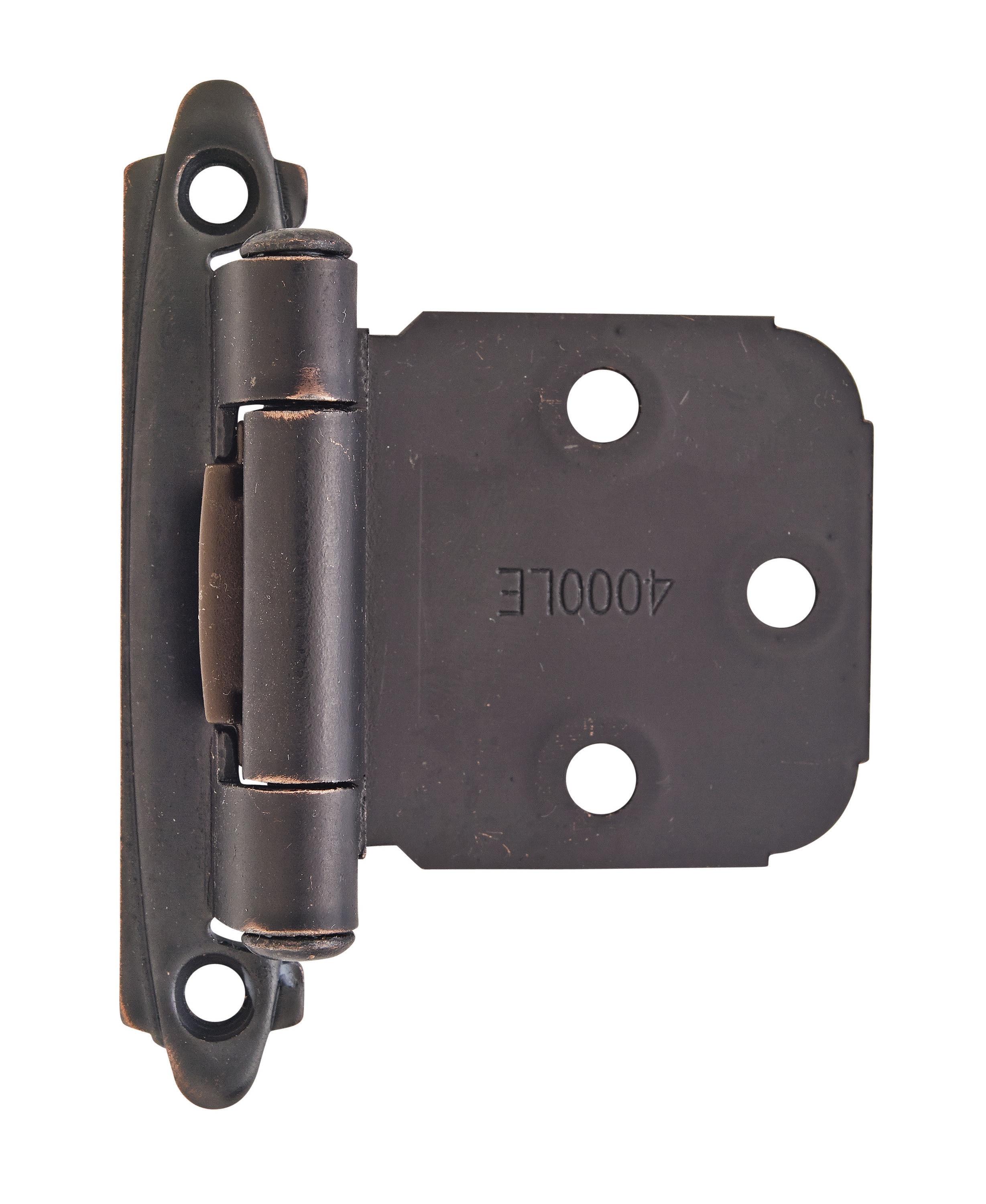 Oil Rubbed Bronze Self-Closing Cabinet Hinges