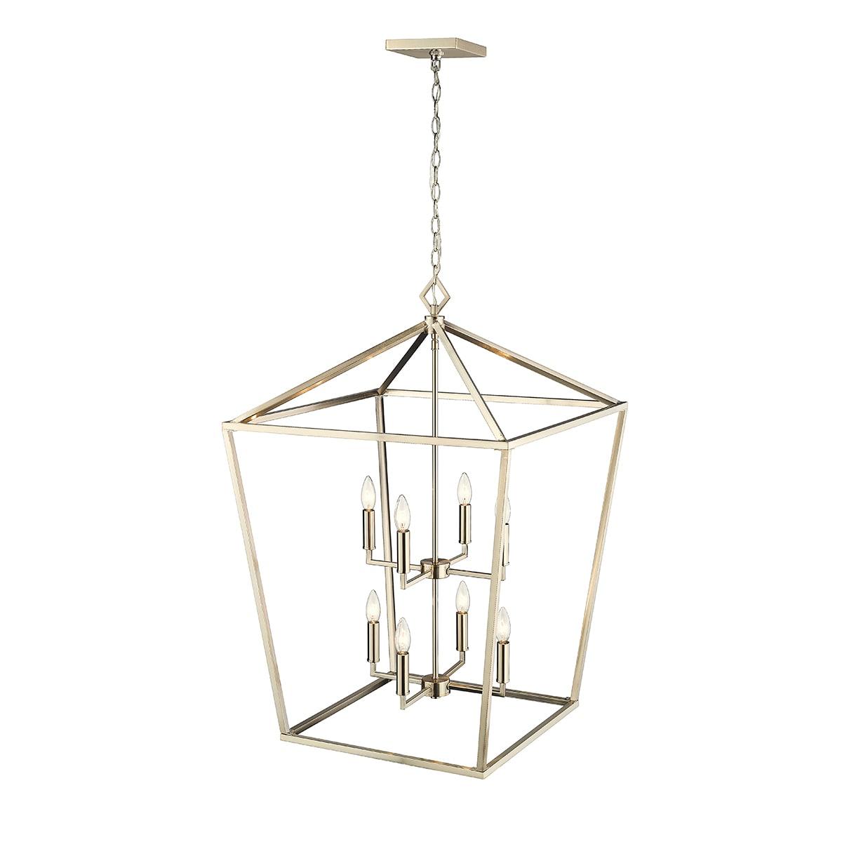 Millennium Lighting 8 - Light Pendant in  Modern Gold