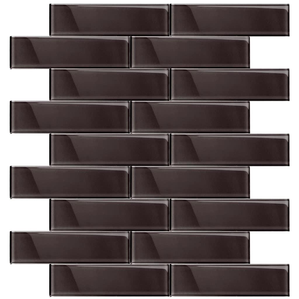 3" X 12" Glass Brick Look Subway Wall Tile