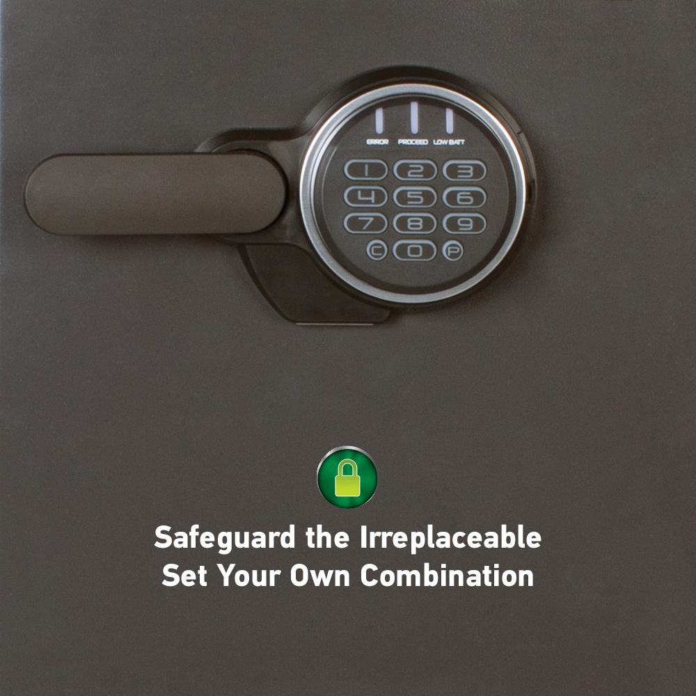 Sentry Safe SEN Fire-Safe with Digital Keypad Access, Gunmetal