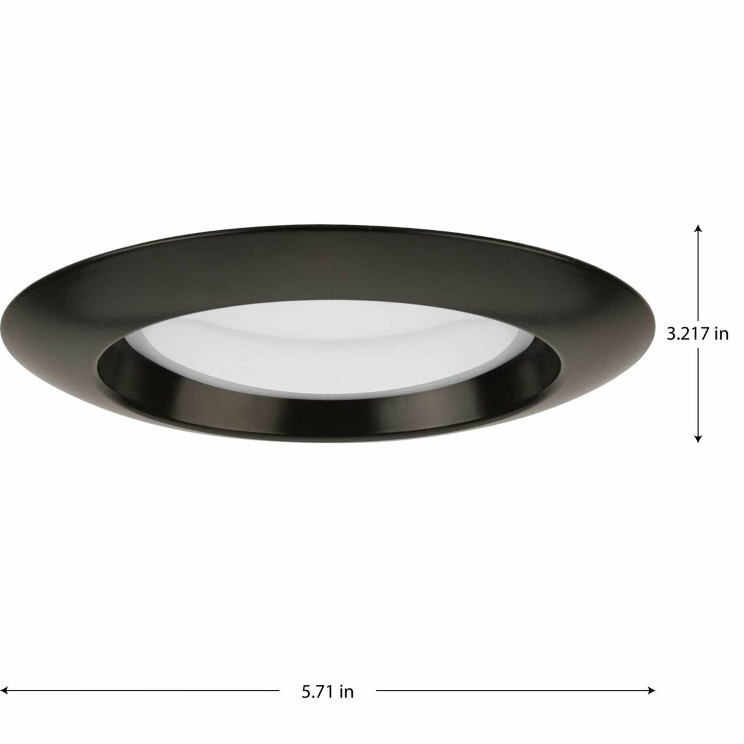4-Inch Adjustable Eyeball 5-CCT Recessed Trim