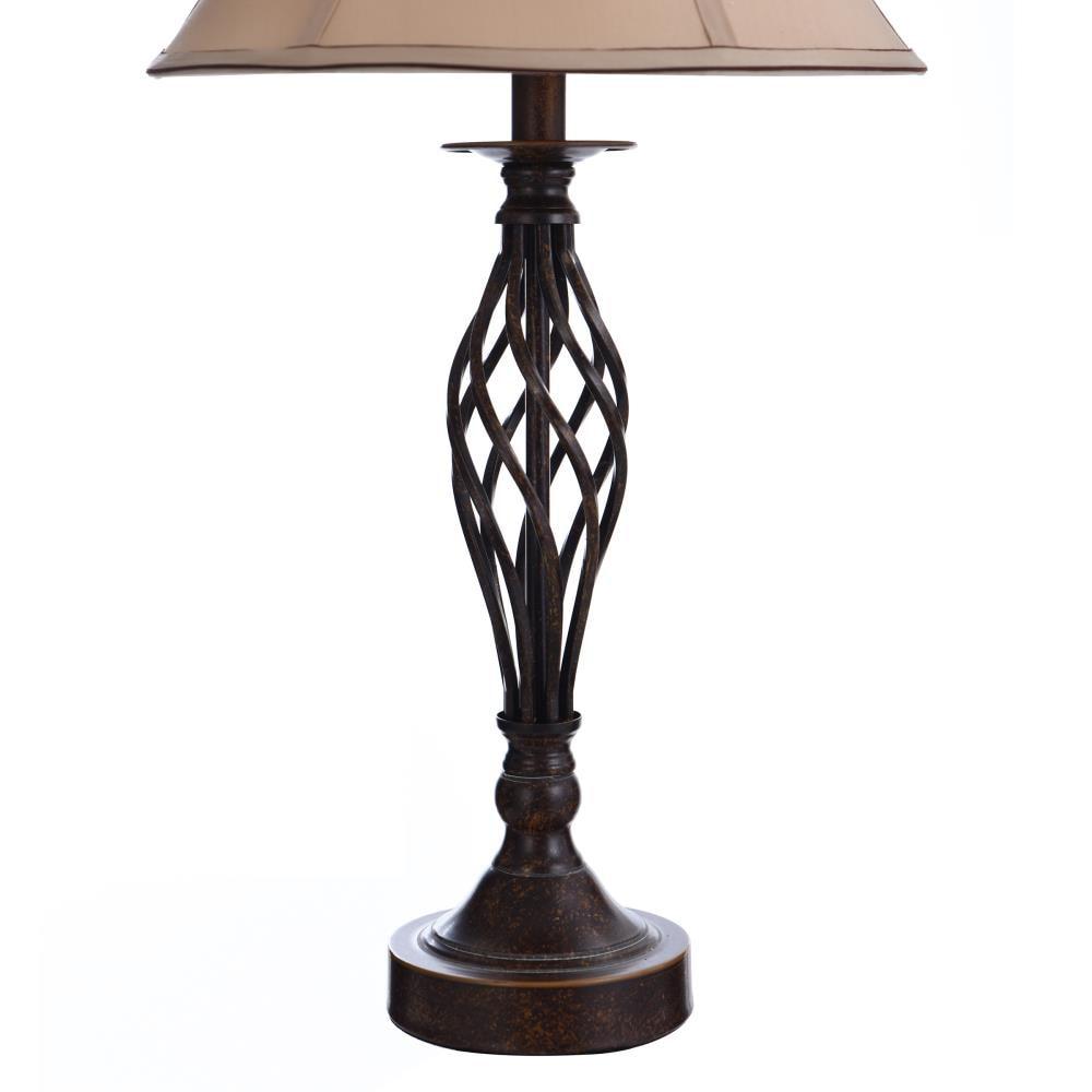 Stylecraft Home Collection - Barclay - 1 Light Table Lamp and Floor Lamp Set (2