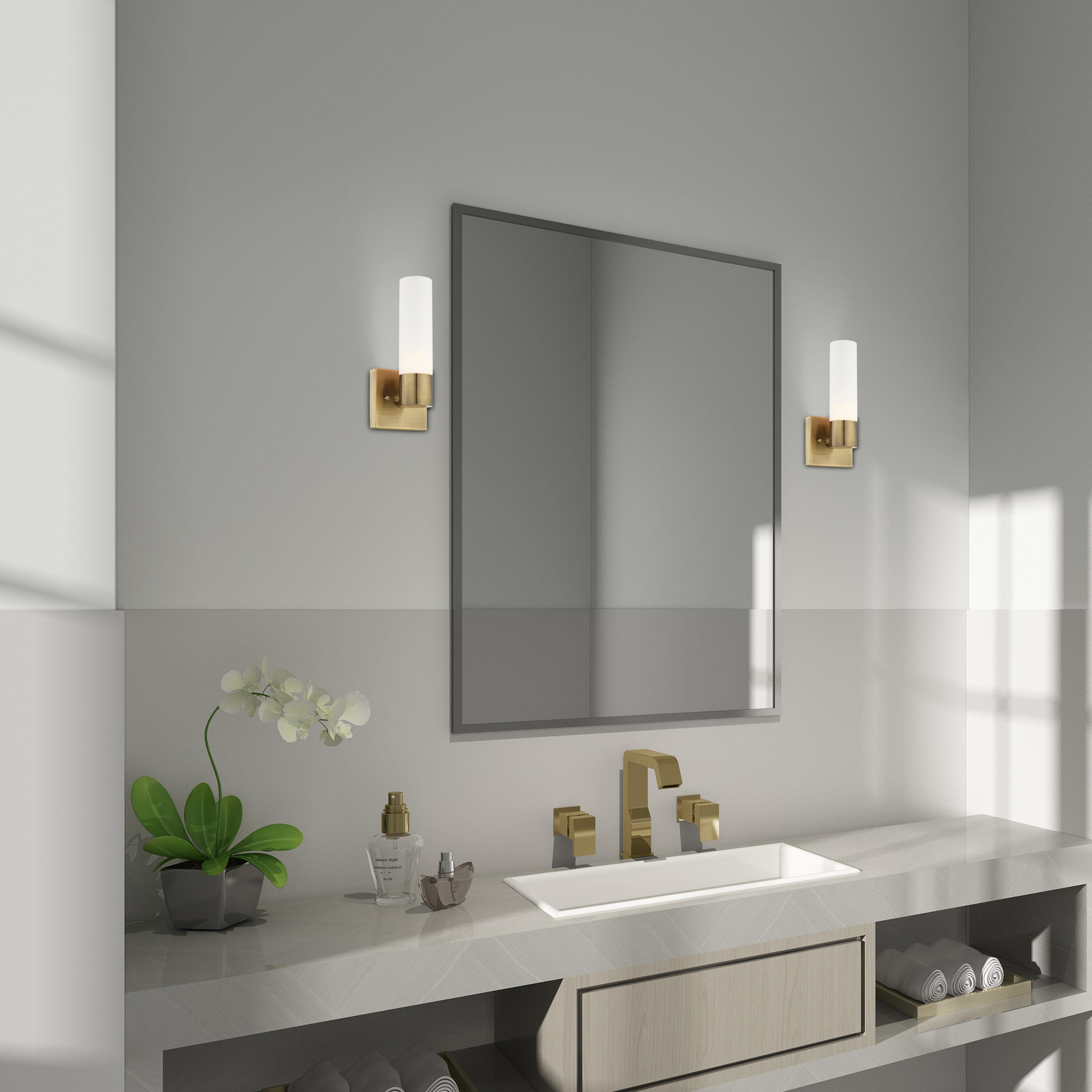 Livex Lighting Aero 1 - Light Sconce in  Antique Brass