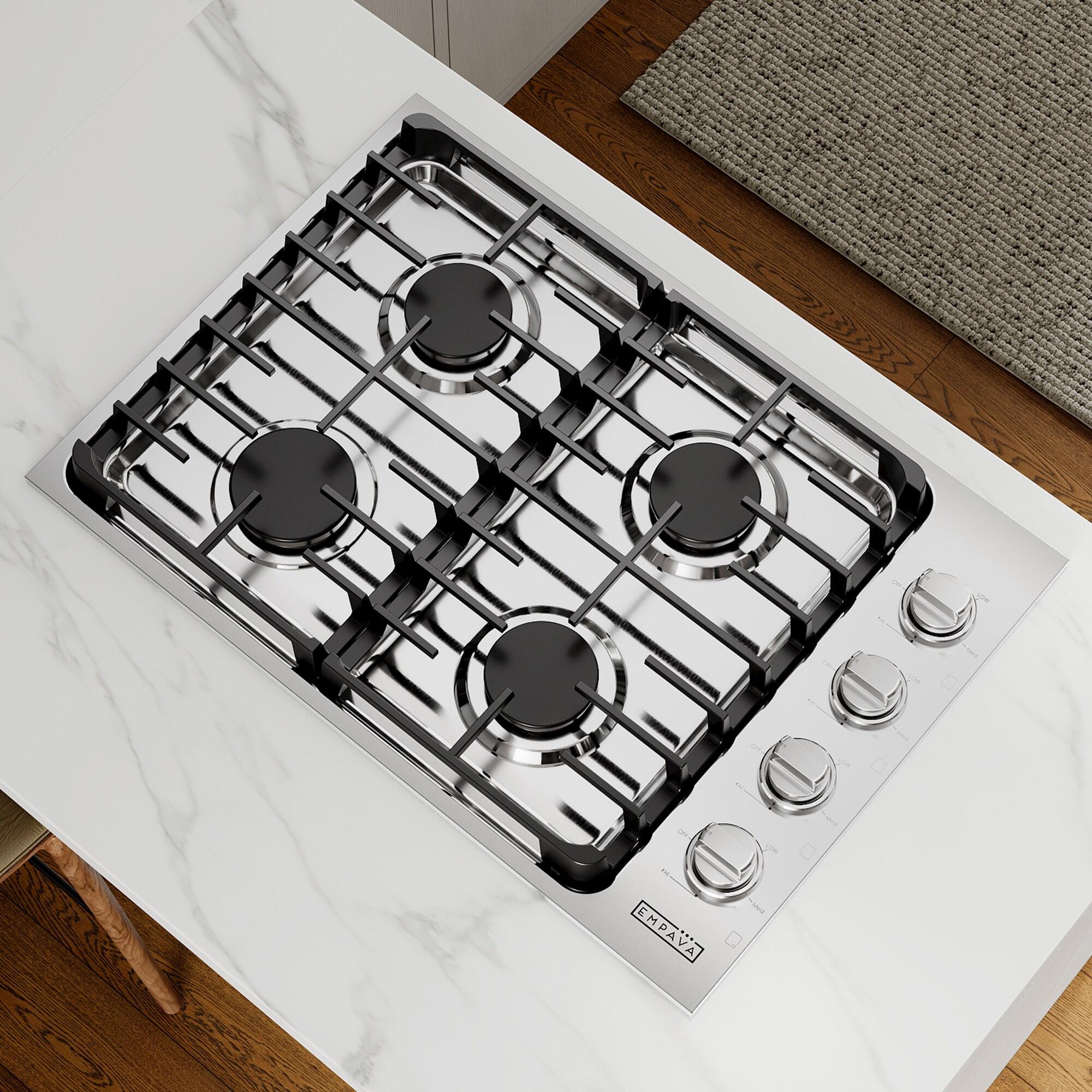 Empava 30" Stainless Steel 4 Burner Cooktop