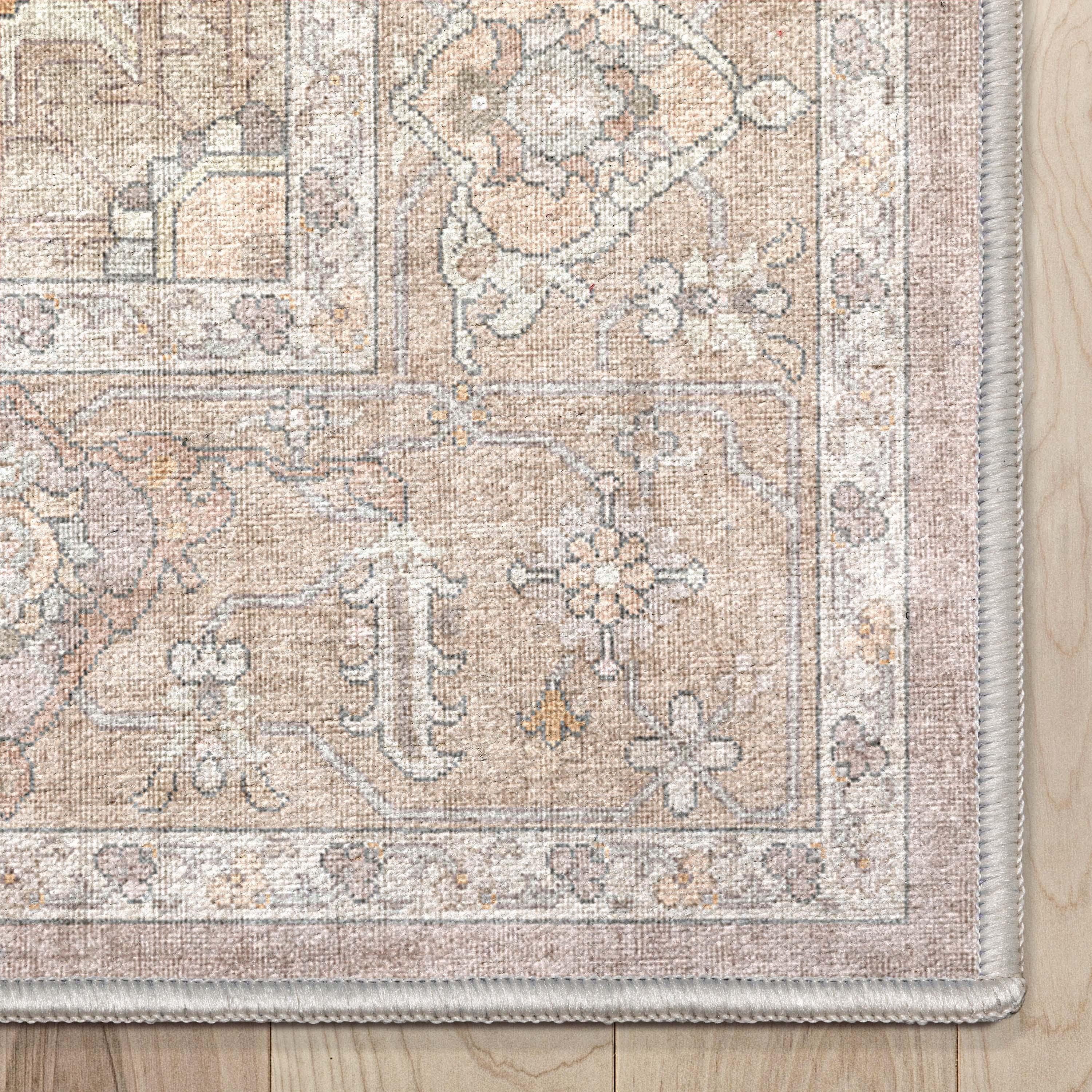 Kehr Antigua Vintage Persian Oriental Beige Flat-Weave Rug