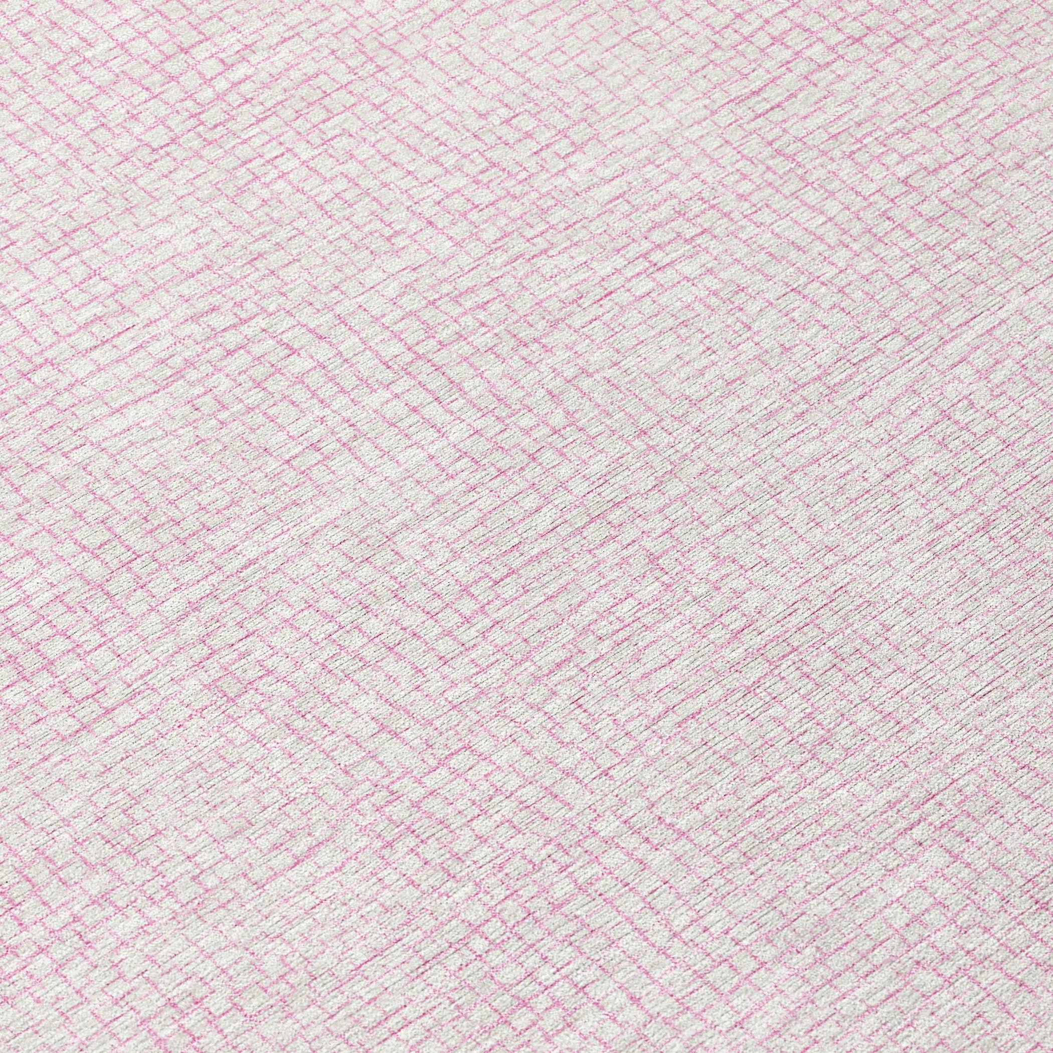 Machine Washable Indoor/Outdoor Chayden ACN1058 Pink Rug