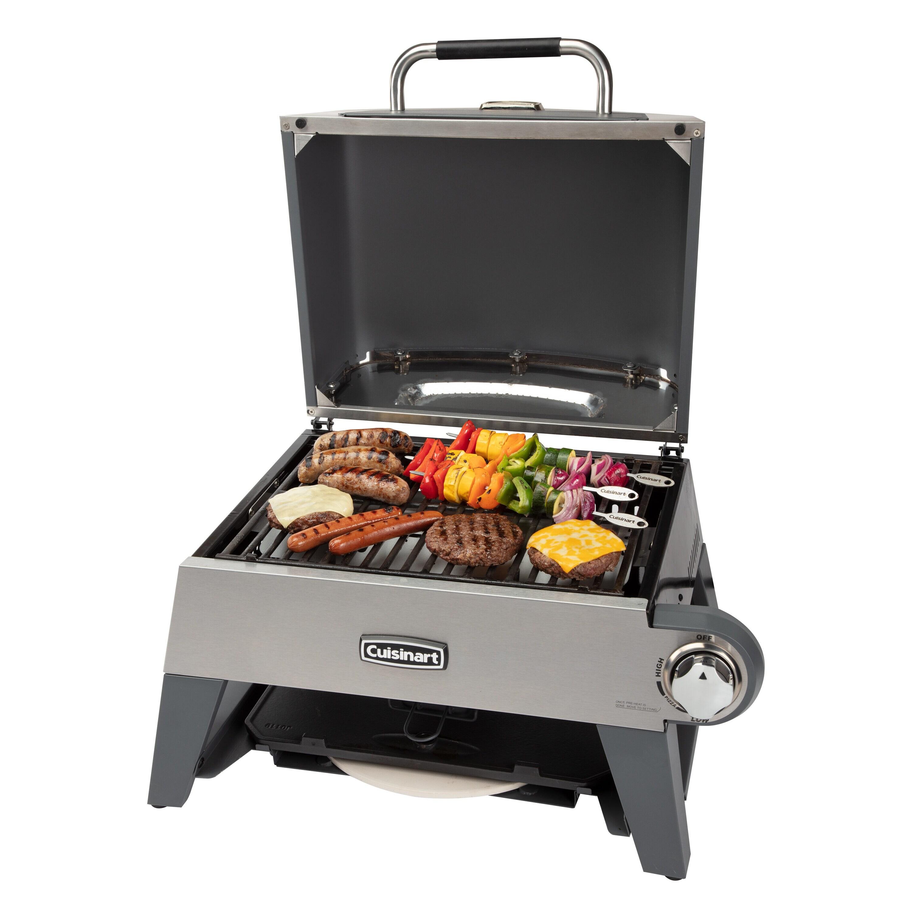 Cuisinart Stainless Steel Propane Grill, Griddle, & Pizza Oven