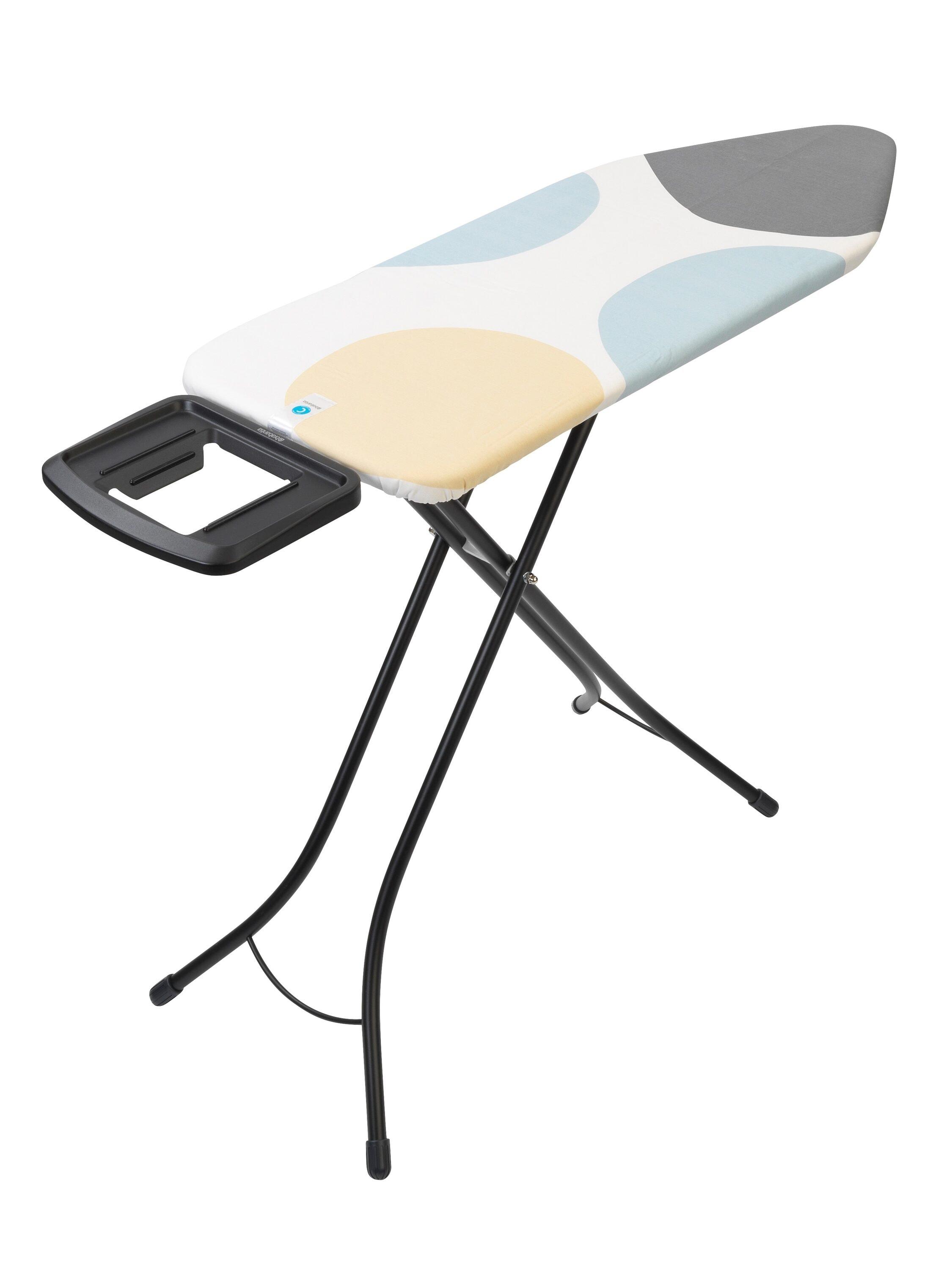 Brabantia Size C Large Ironing Board with Solid Steam Iron Rest