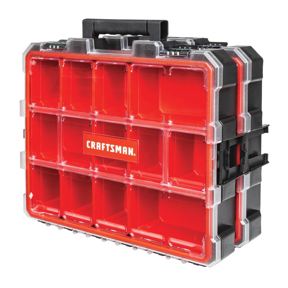 CRAFTSMAN Pro Organizers 12-Compartment Plastic Small Parts Organizer