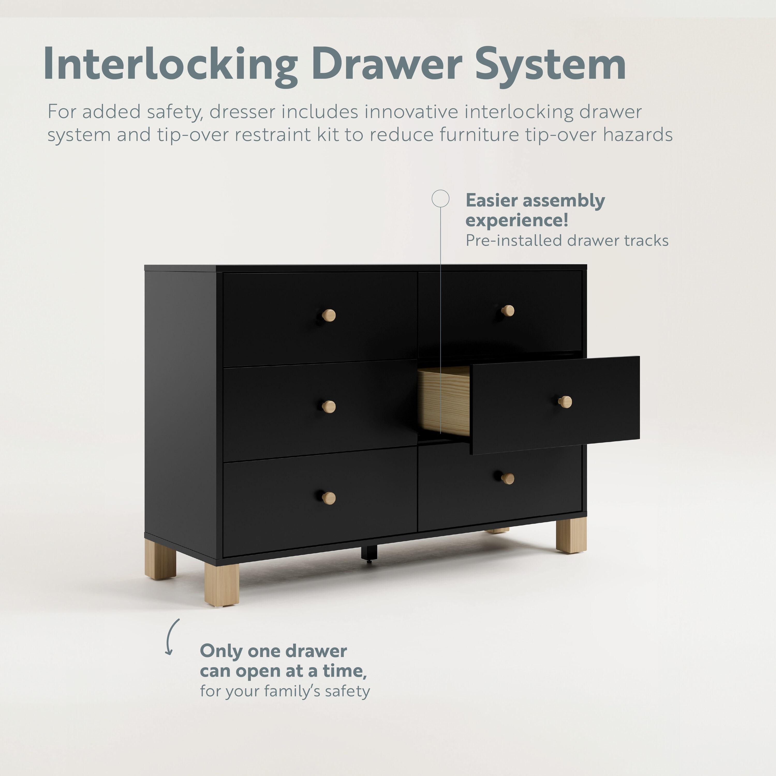 California 6 Drawer Dresser
