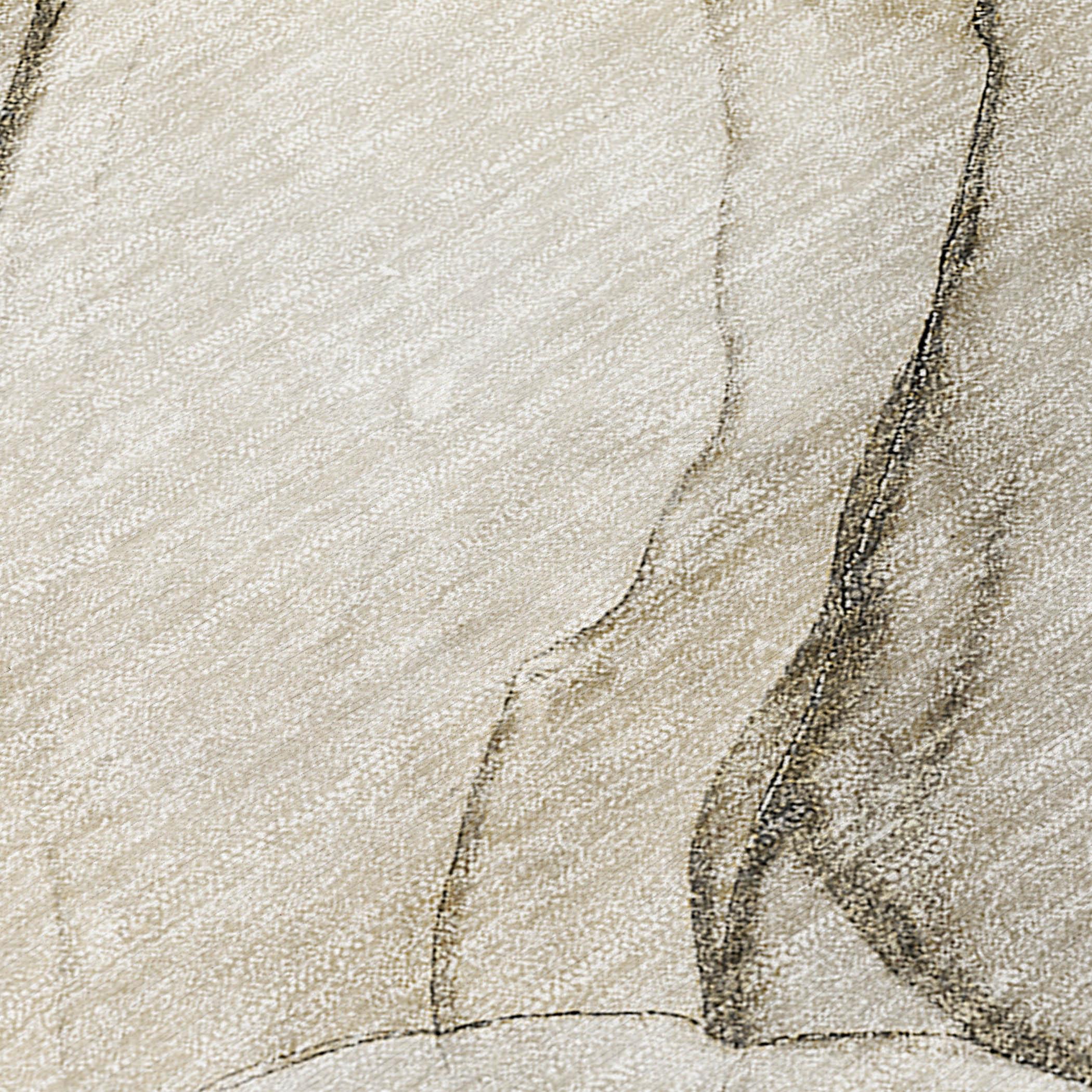 Addison Rugs Chantille ACN502BG 5 x 7 (ft) Polyester Beige Rectangular Indoor/Outdoor Stripe Machine washable Area rug