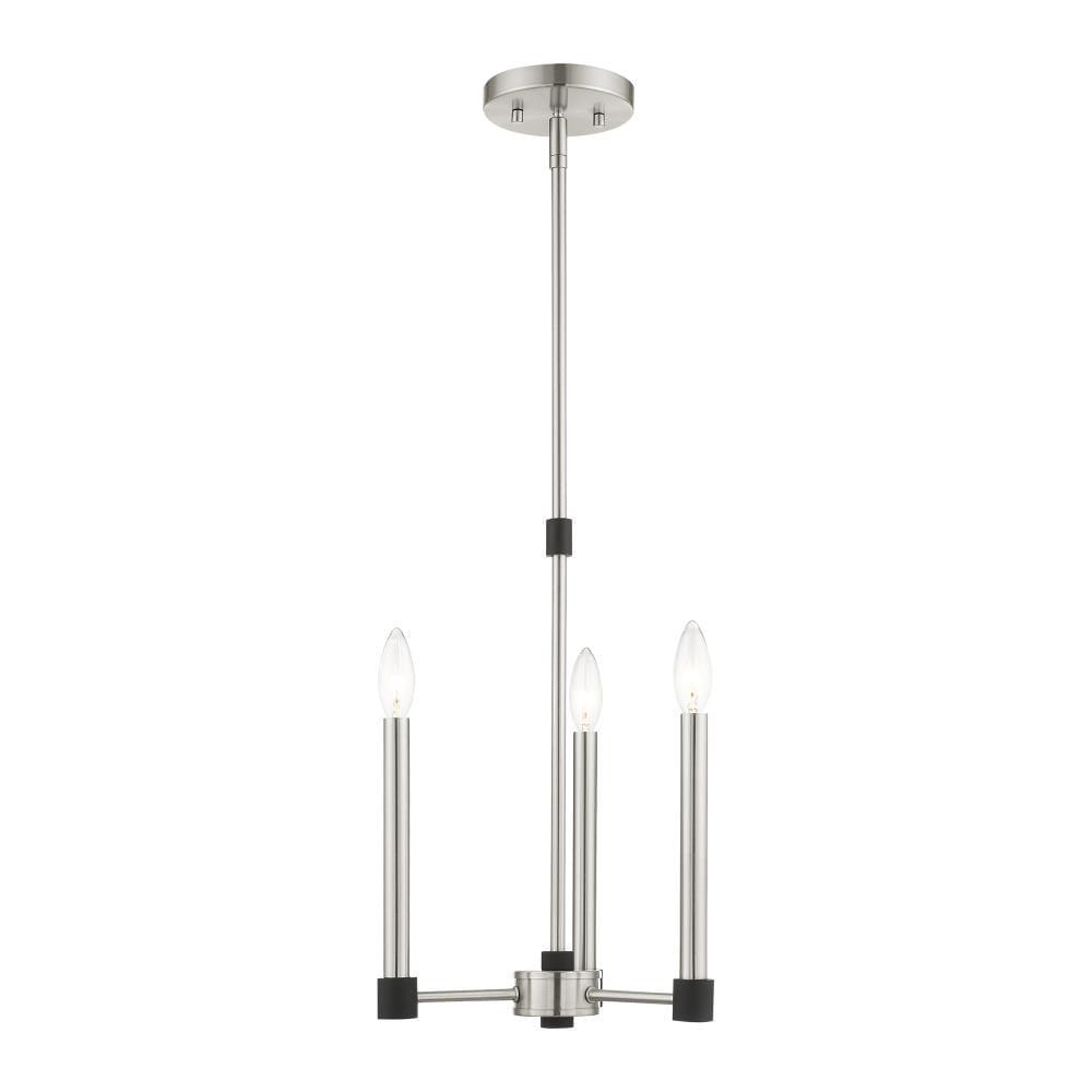 Livex Lighting Karlstad 3 - Light Chandelier in  Brushed Nickel