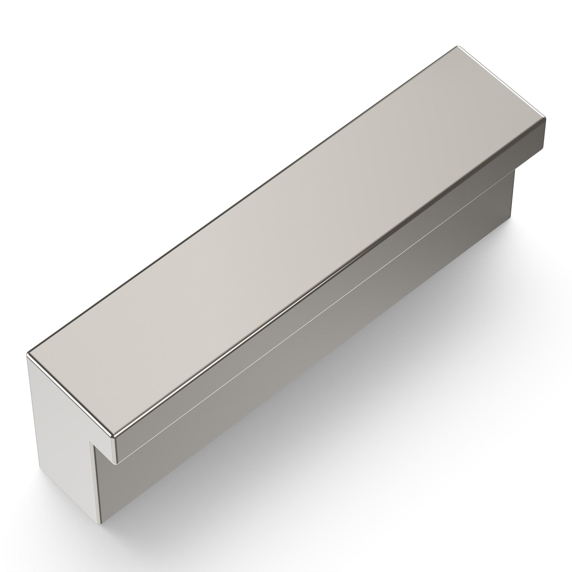 Belwith BWHH075280 GN 32 mm Centre to Centre Streamline Cabinet Pull, Glossy Nickel