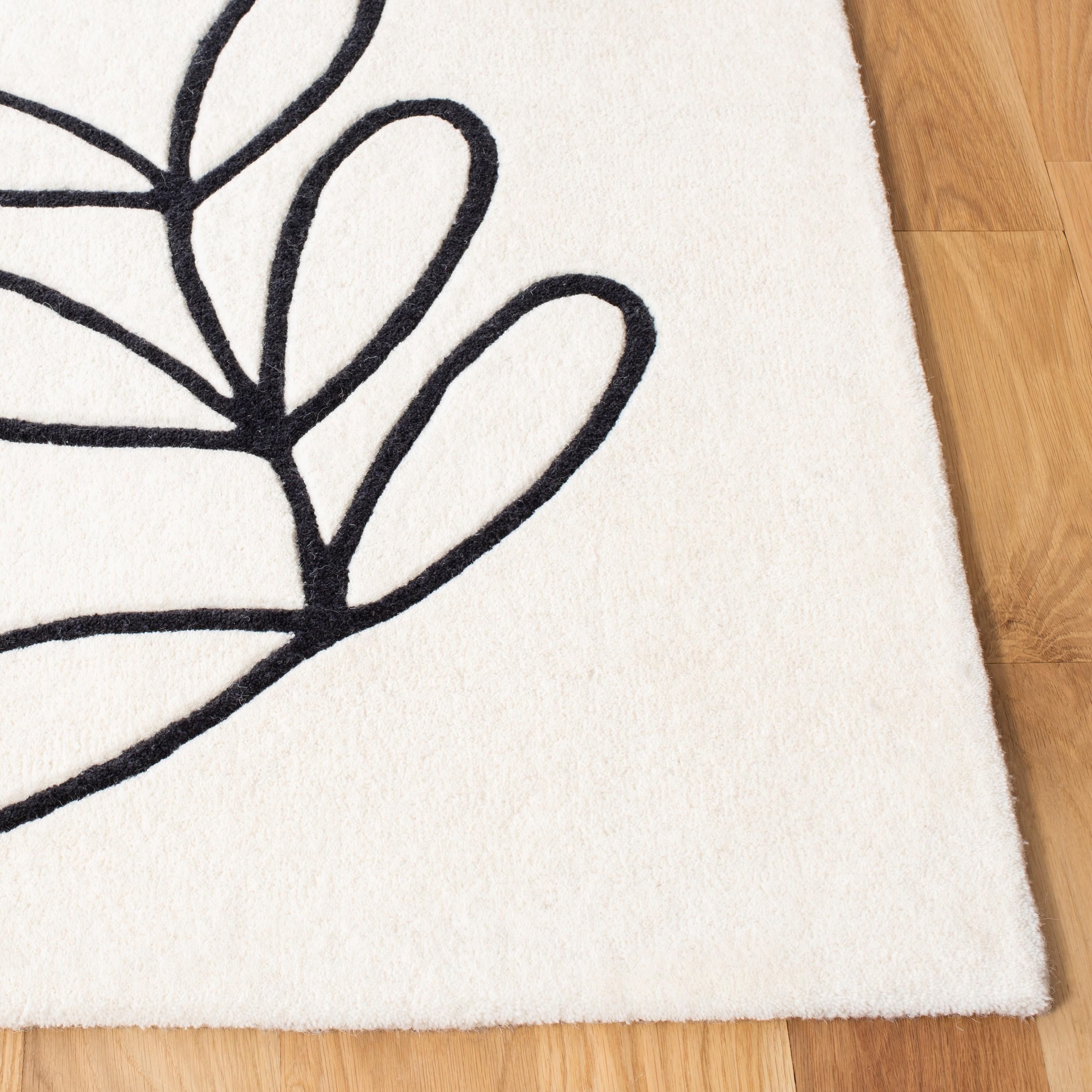 Fifth Avenue FTV111 Hand Tufted Accent Rug - Ivory/Black - 2'x3' - Safavieh.