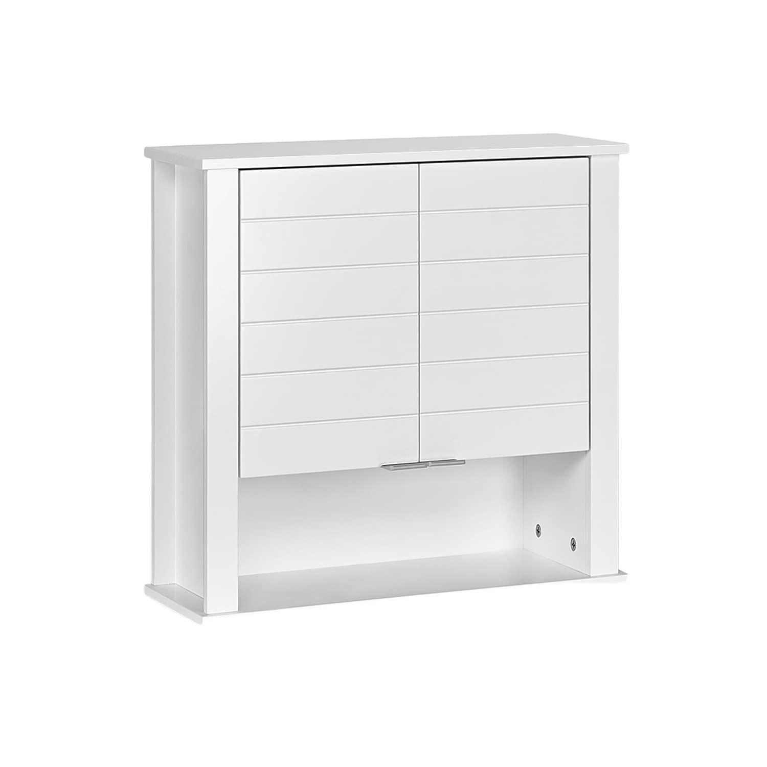 RiverRidge Home RiverRidge Madison Two-Door Bathroom and Laundry Wall Mount Storage Medicine Cabinet with Fixed and Adjustable Shelf