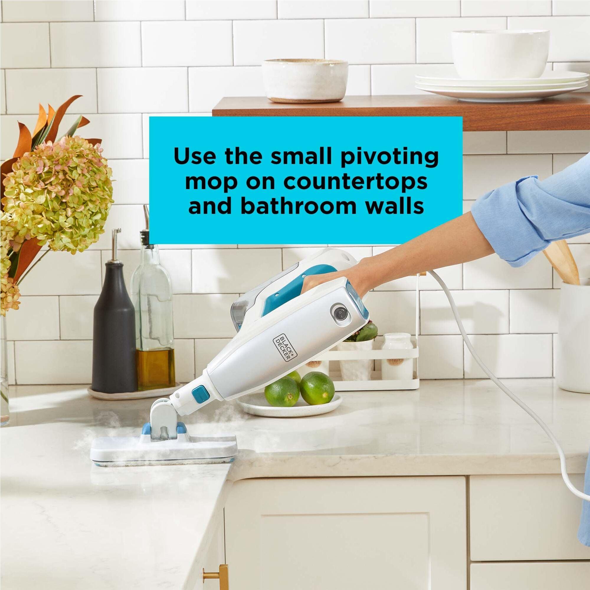 BLACK+DECKER Steam Cleaning Multipurpose System with 6 Attachments