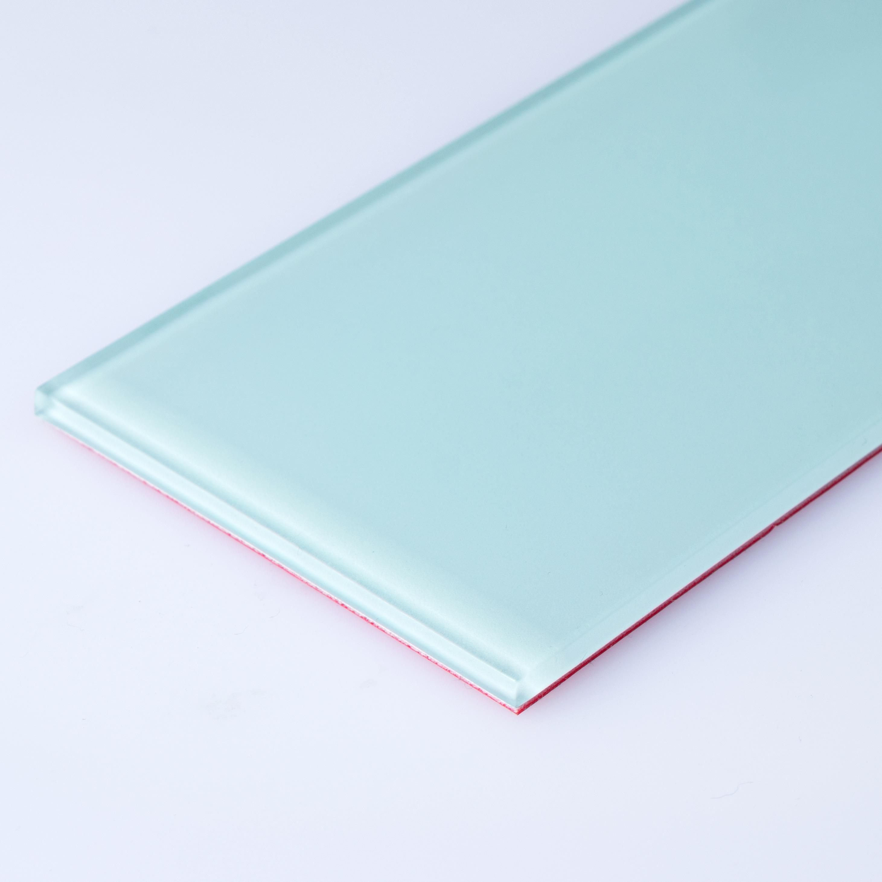 3'' W x 6'' L Glass Peel and Stick Subway Tile