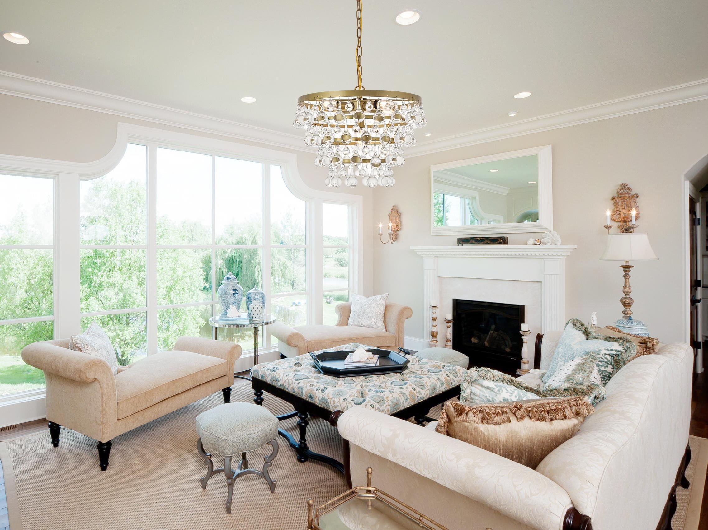 Elegant Lighting Kora 5 light Brass Pendant