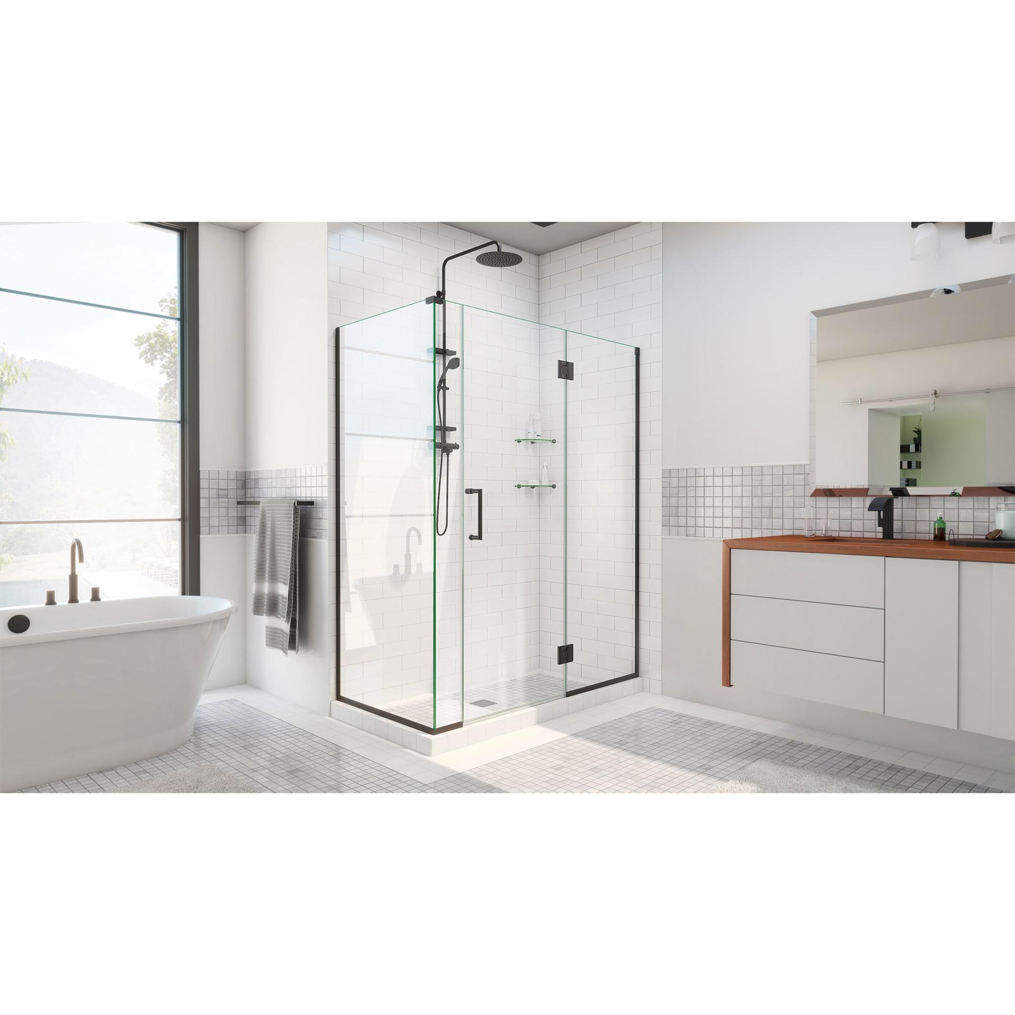 Unidoor-X 60" x 72" Rectangle Hinged Shower Enclosure