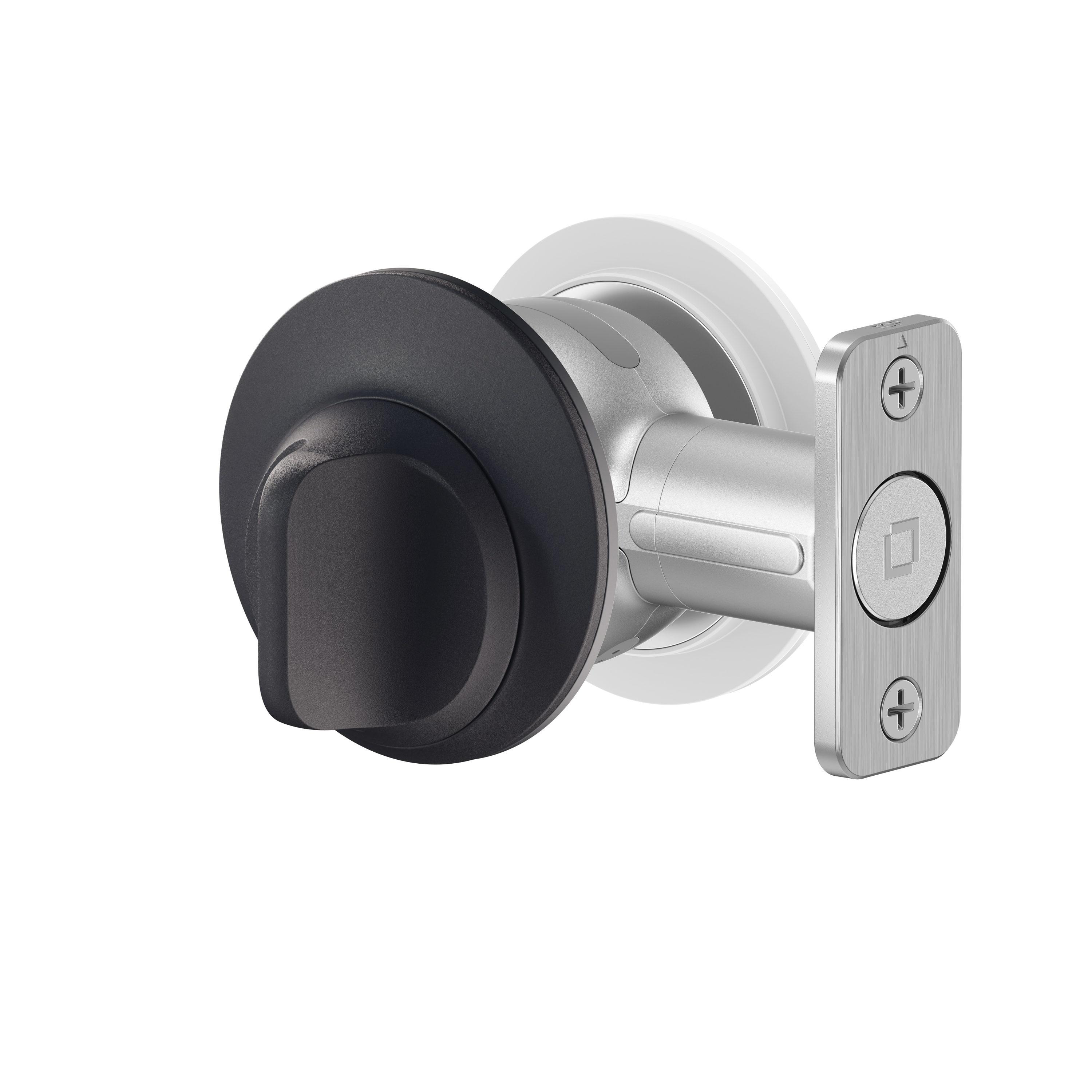 Level Lock Smart Lock, Keyless Entry, Smartphone Access, Bluetooth Enabled, Works with Apple HomeKit - Matte Black