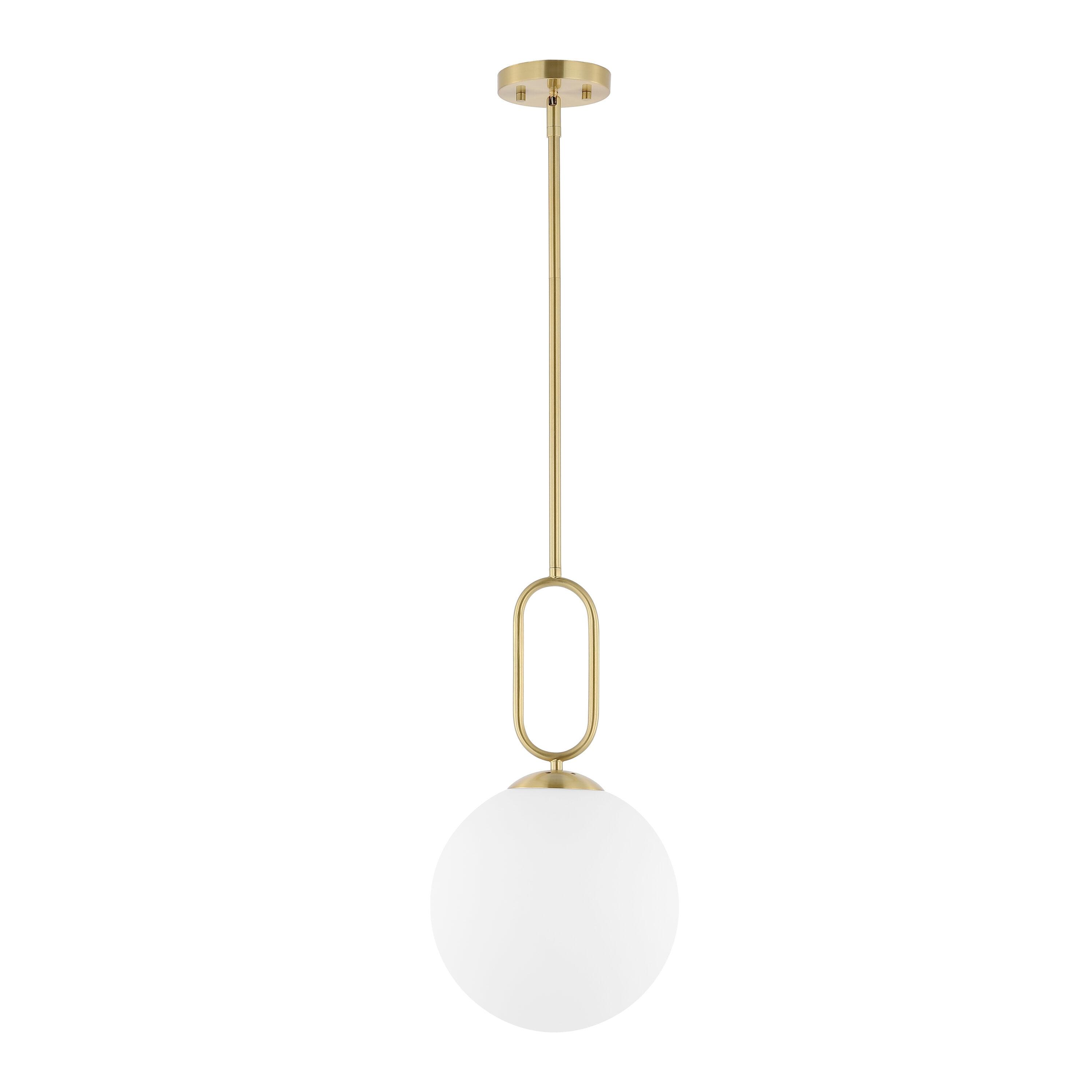 Danva 10" Pendant - PND4178 - Brass - Safavieh