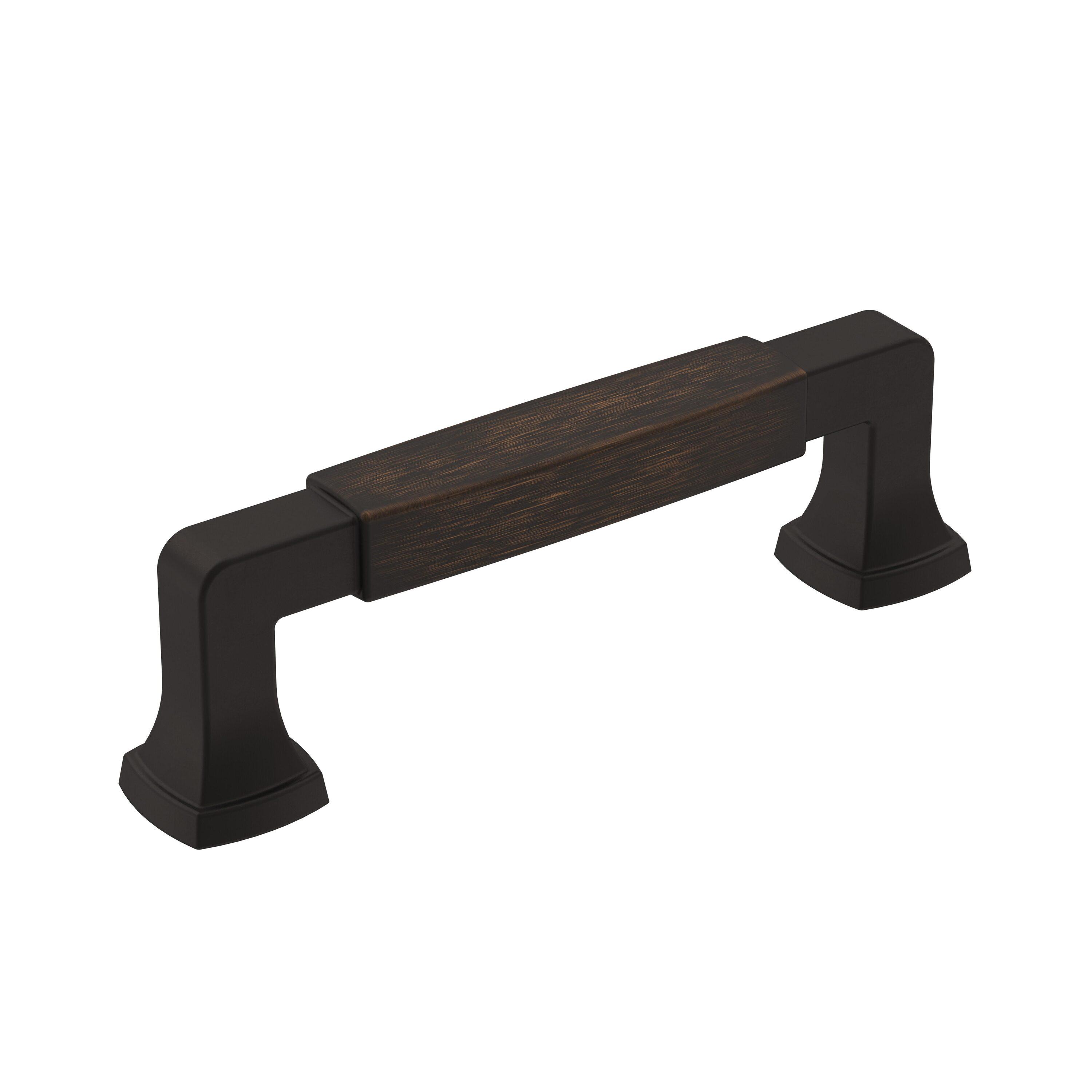 Amerock Stature 3-3/4 inch (96mm) Center-to-Center Oil-Rubbed Bronze Cabinet Pull