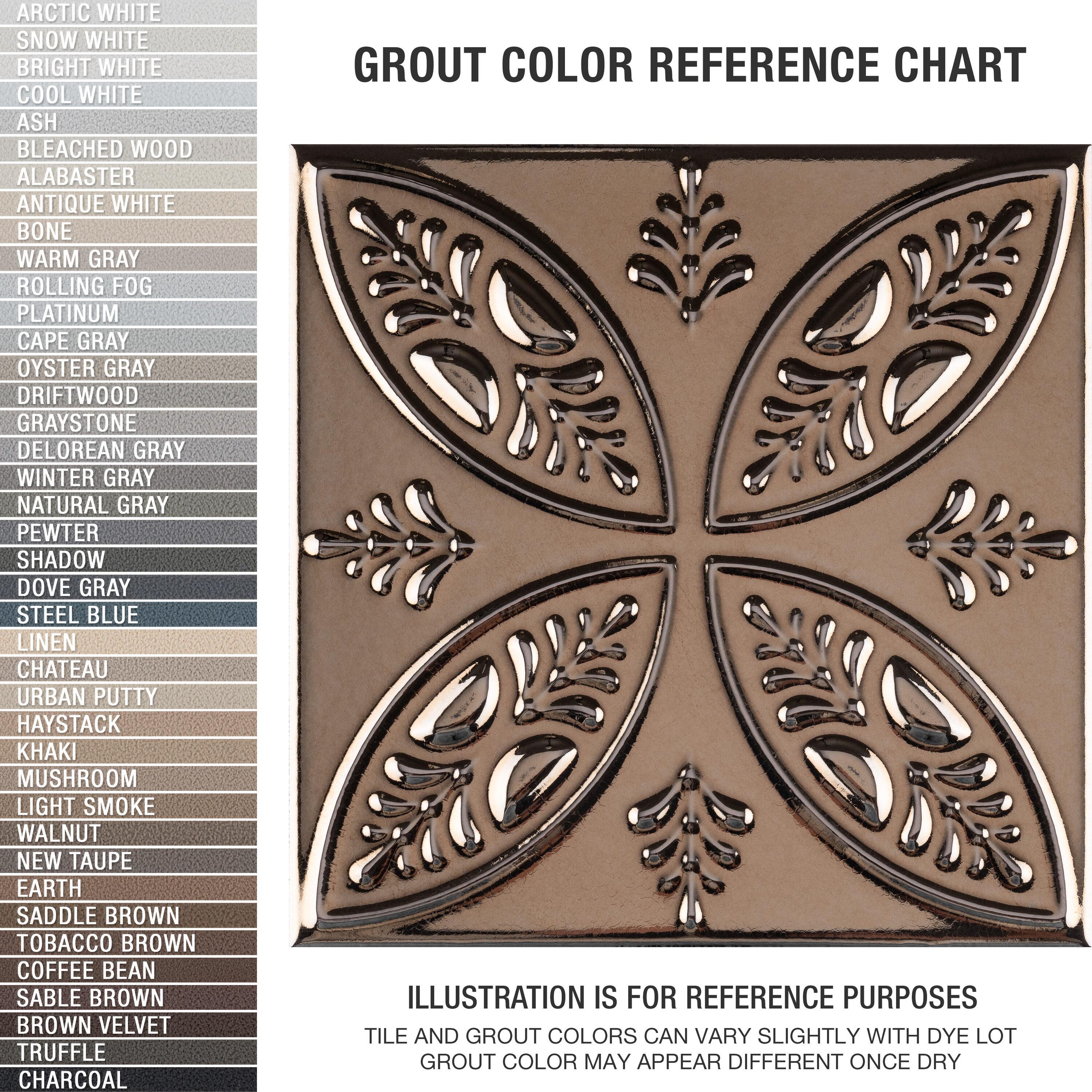 Trend 8" x 8" Ceramic Patterned Wall Tile