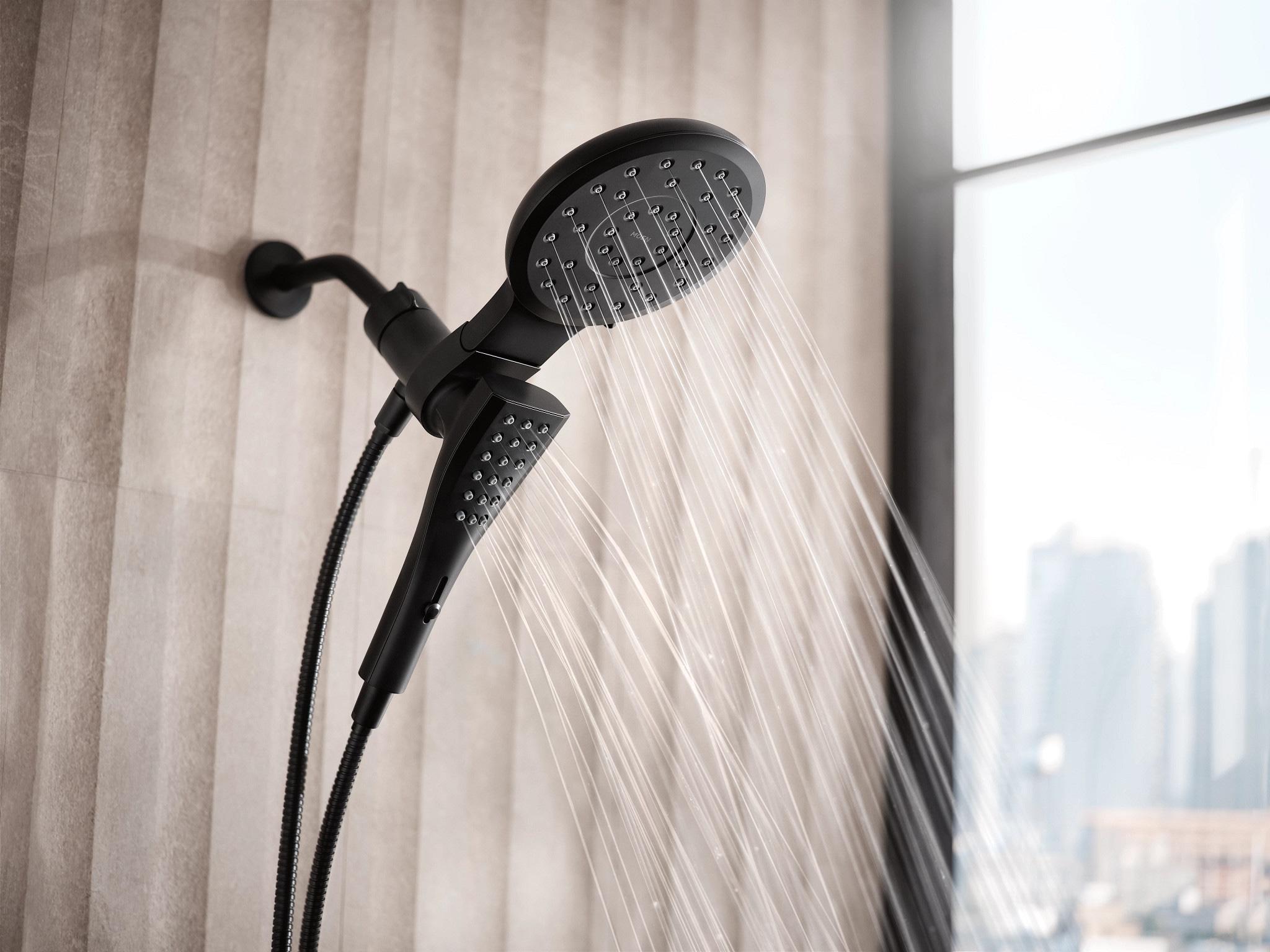 Verso Blk Mag Head/Hand Shower 220C2EPBL