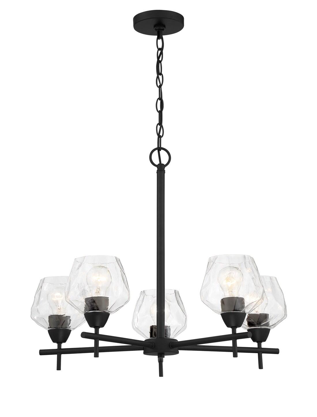 5 Light Chandelier-Coal Finish    -Traditional Installation Minka Lavery 2175-66A