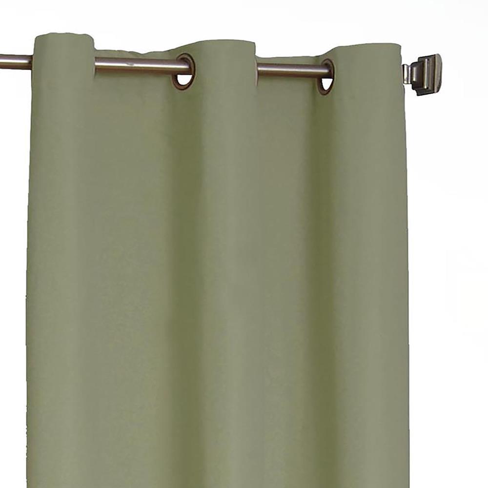 Microfiber Blackout Grommet Curtains, Solid Thermaback Window Curtains