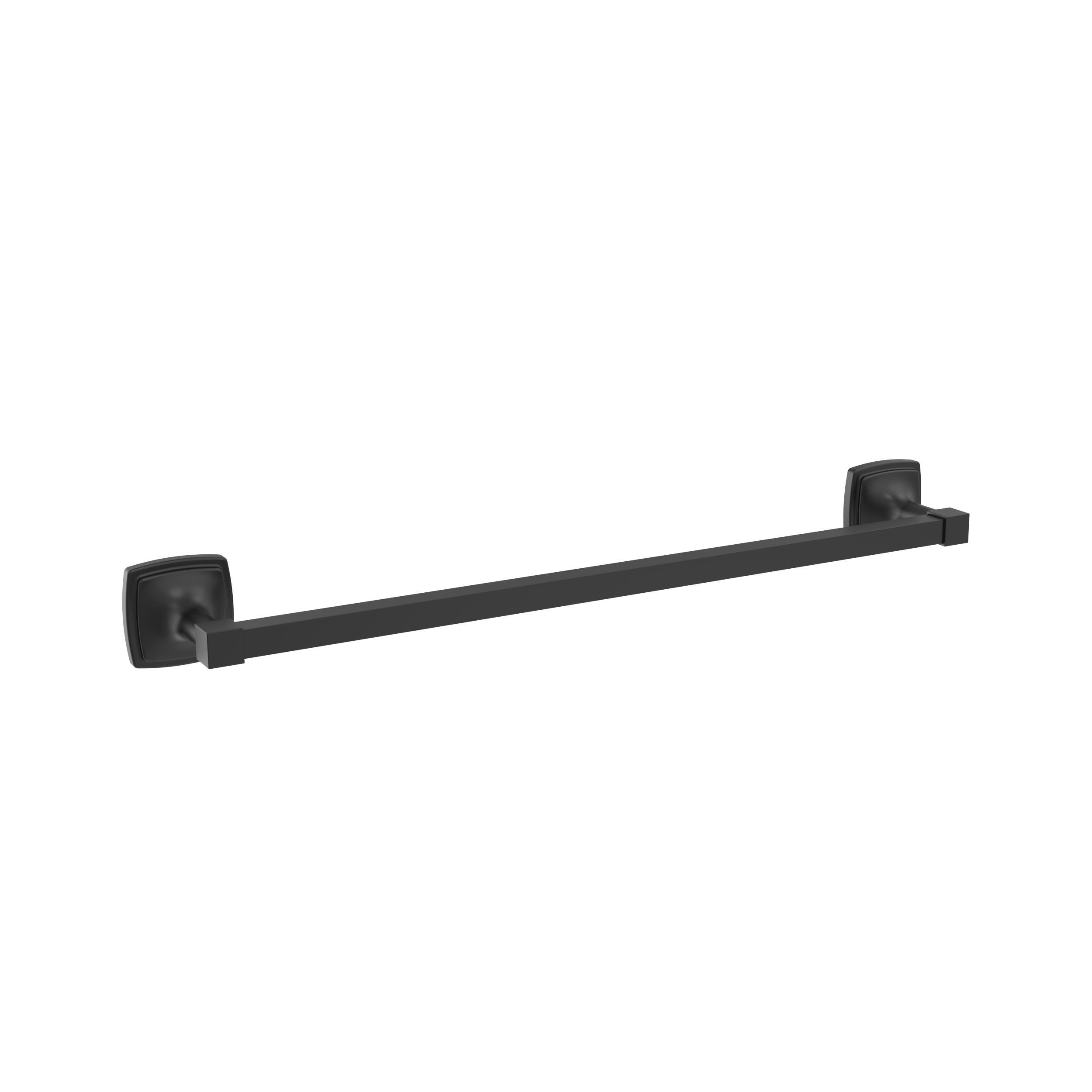 Amerock Stature Matte Black 18 inch (457mm) Towel Bar