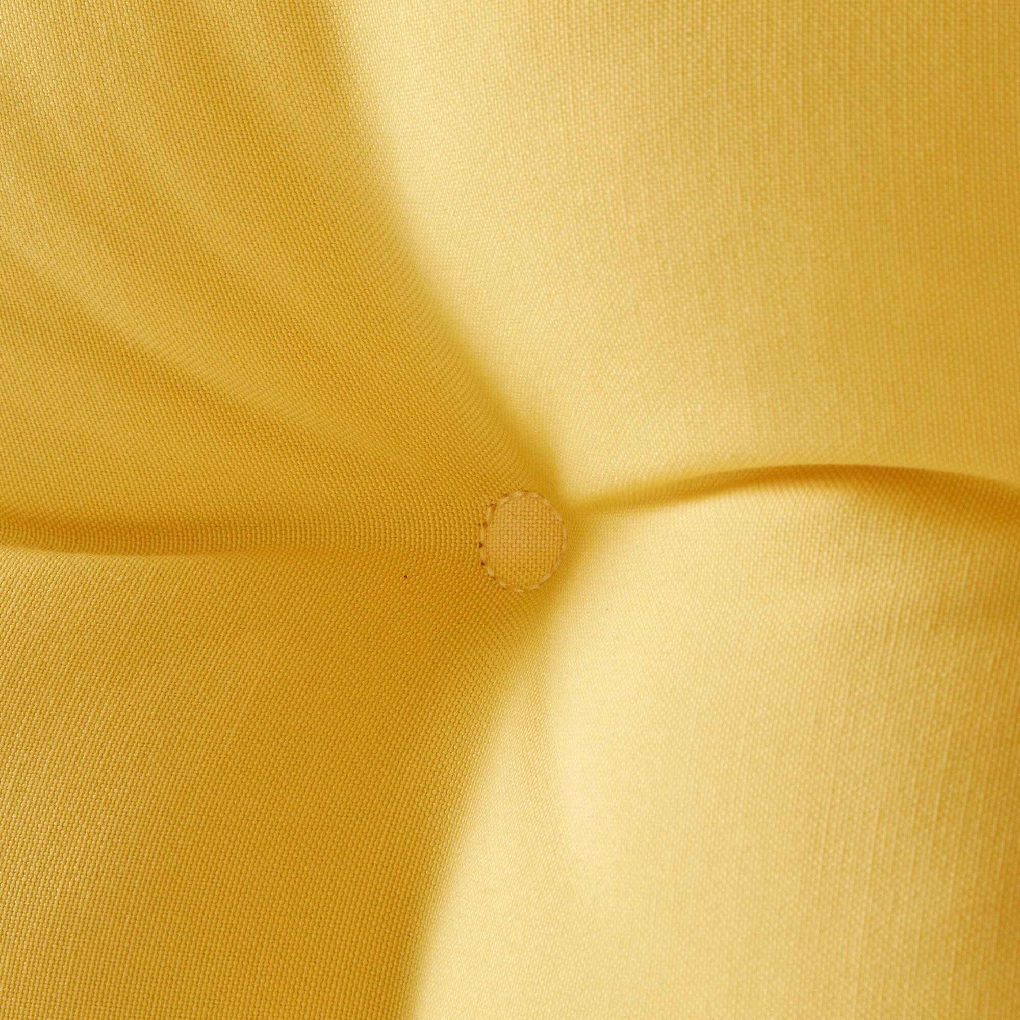 Greendale Home Fashions Sunbeam Yellow 44 x 17 in. Outdoor Bench Seat Cushion