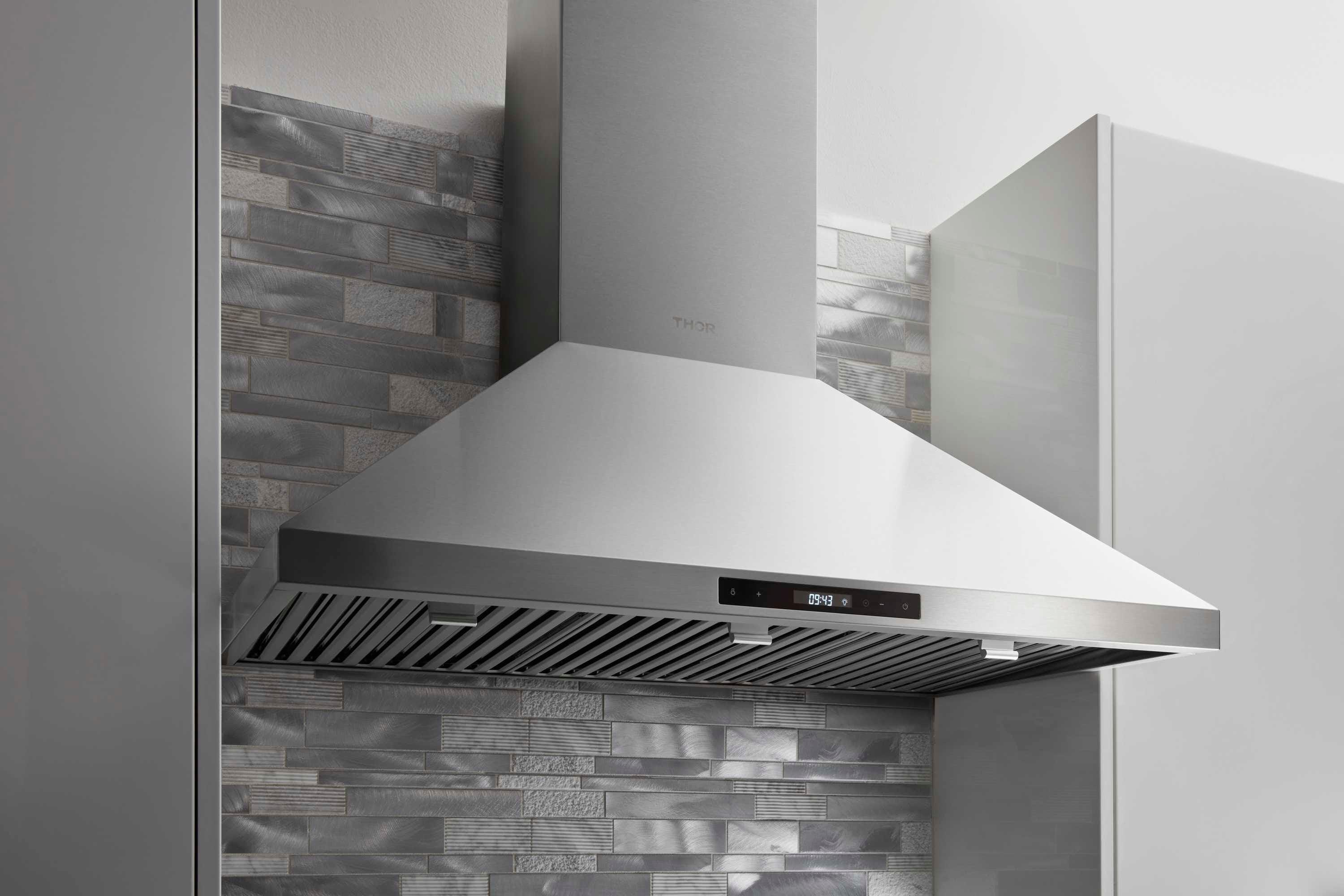 36-Inch Stainless Steel Convertible Wall Mount Range Hood