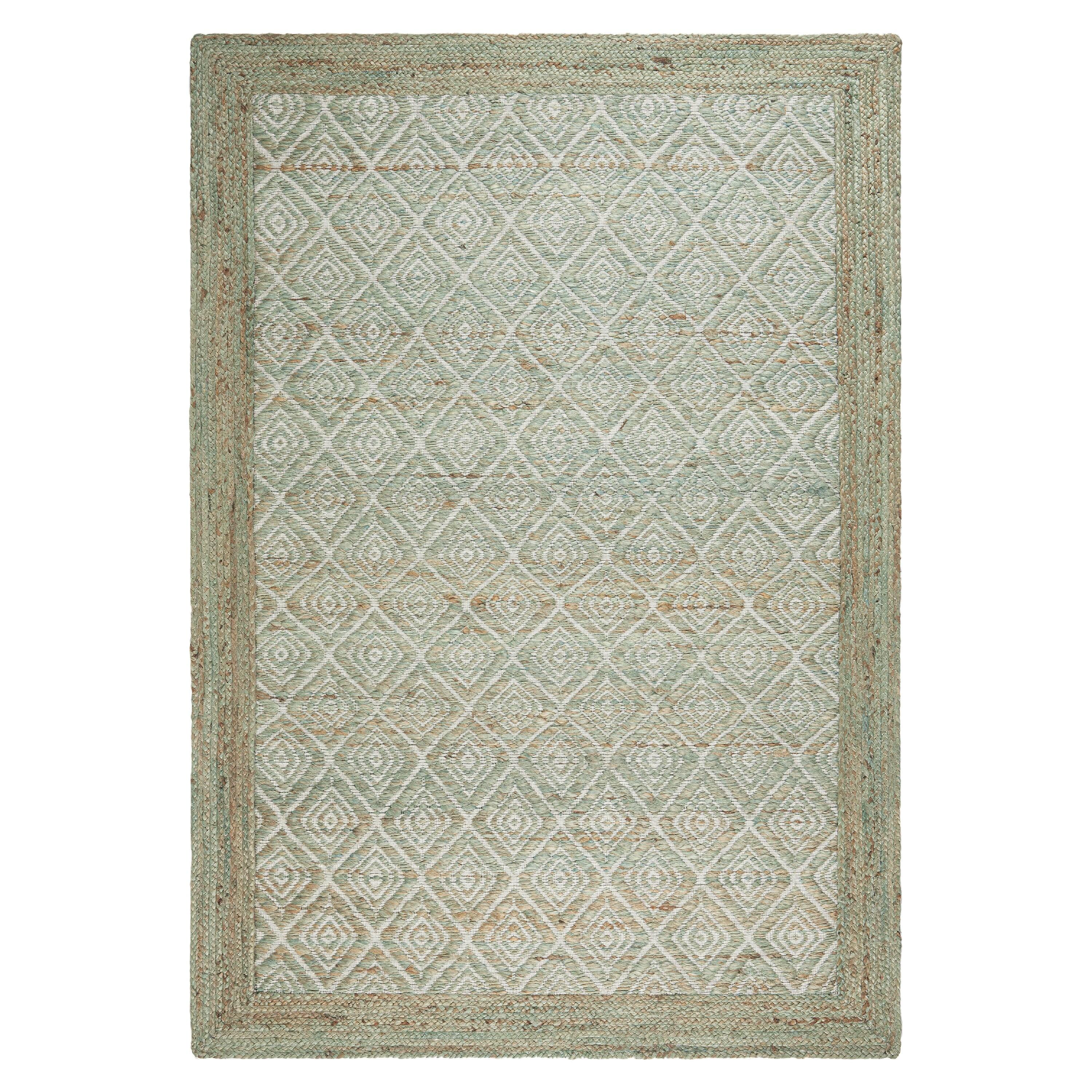 Town & Country Terra Nalani Textured Diamond Olive Green