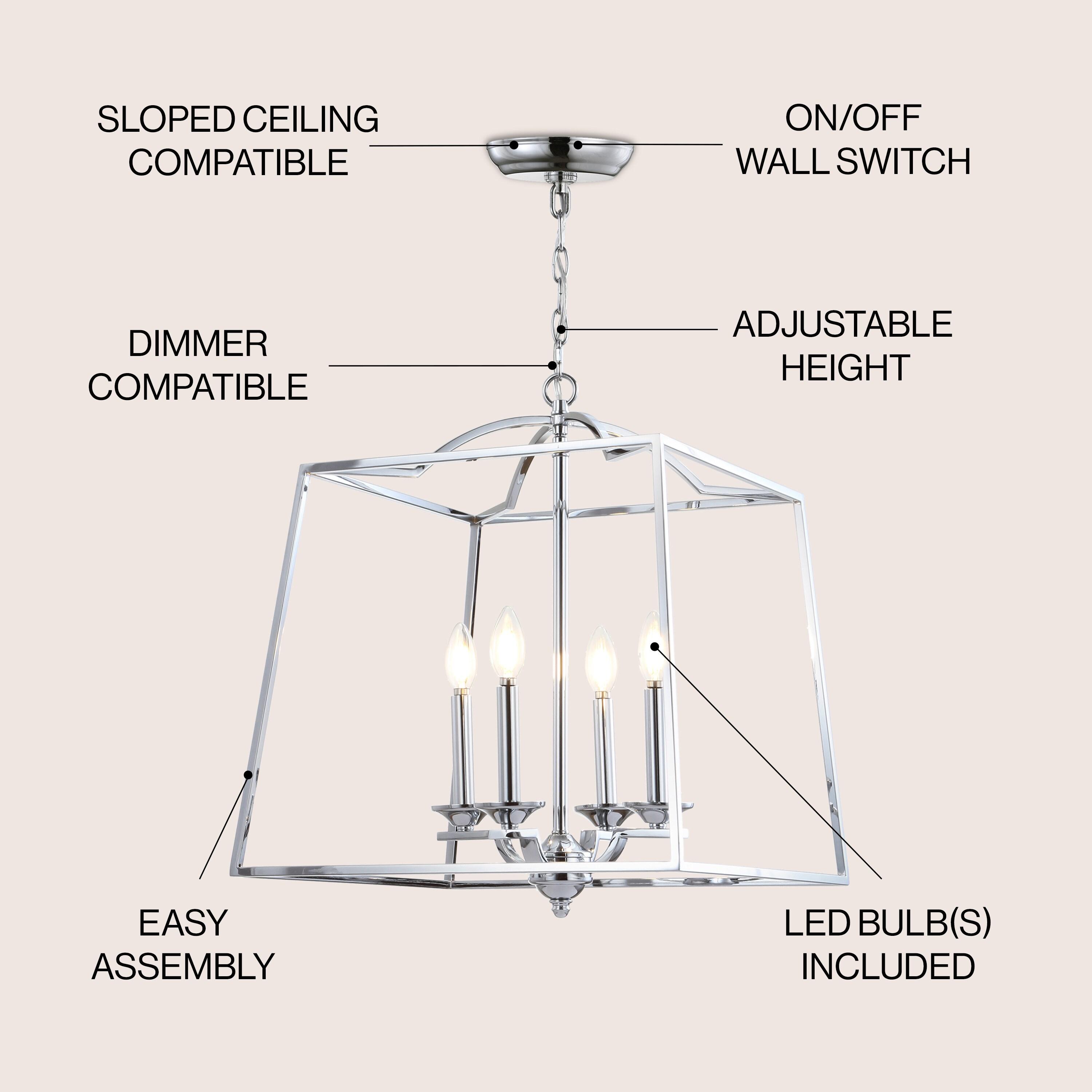 Hartlepool 4 - Light Lantern Chandelier