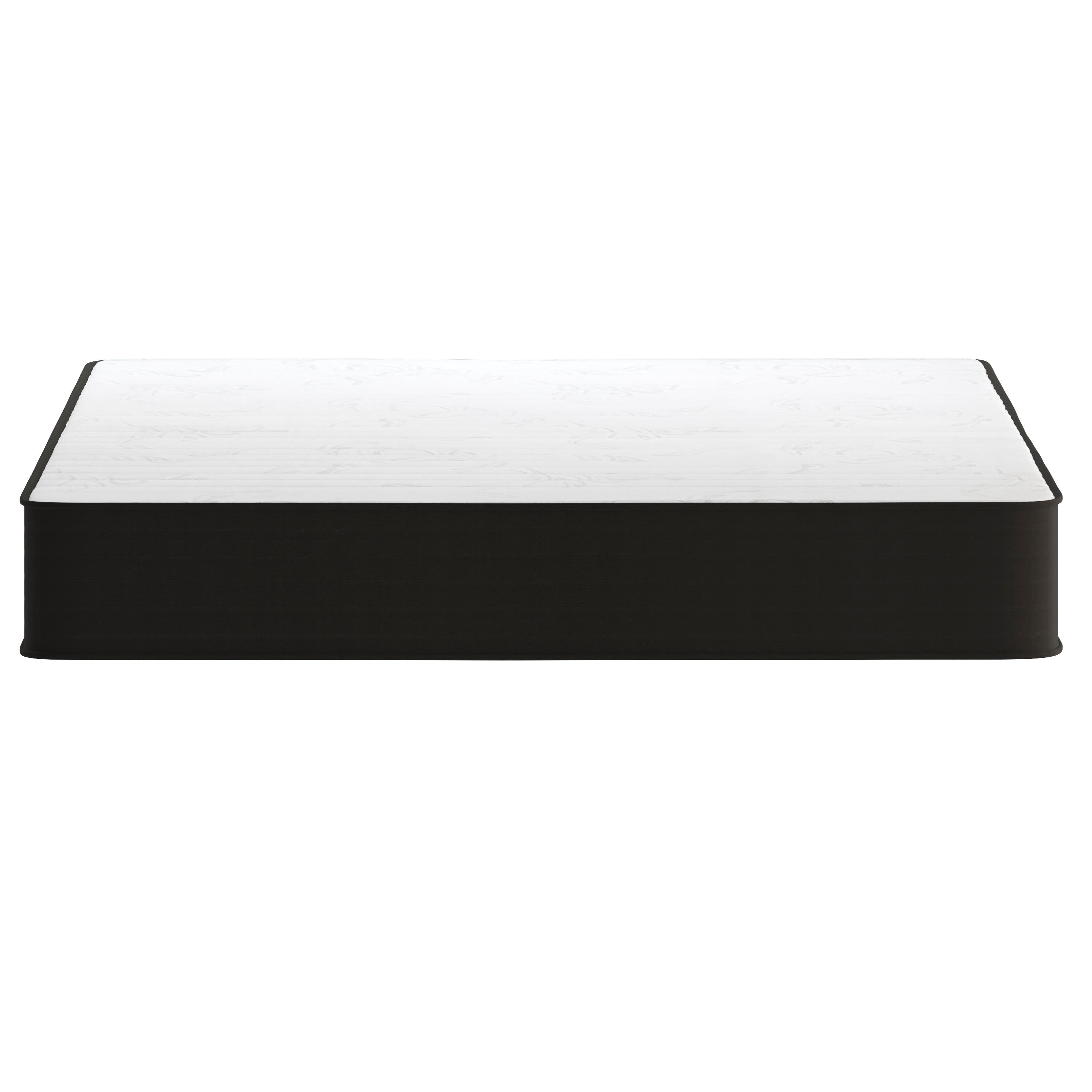 Flash Furniture Capri Comfortable Sleep 8 Inch CertiPUR-US Certified Foam and Innerspring Hybrid Mattress, Full Mattress in a Box