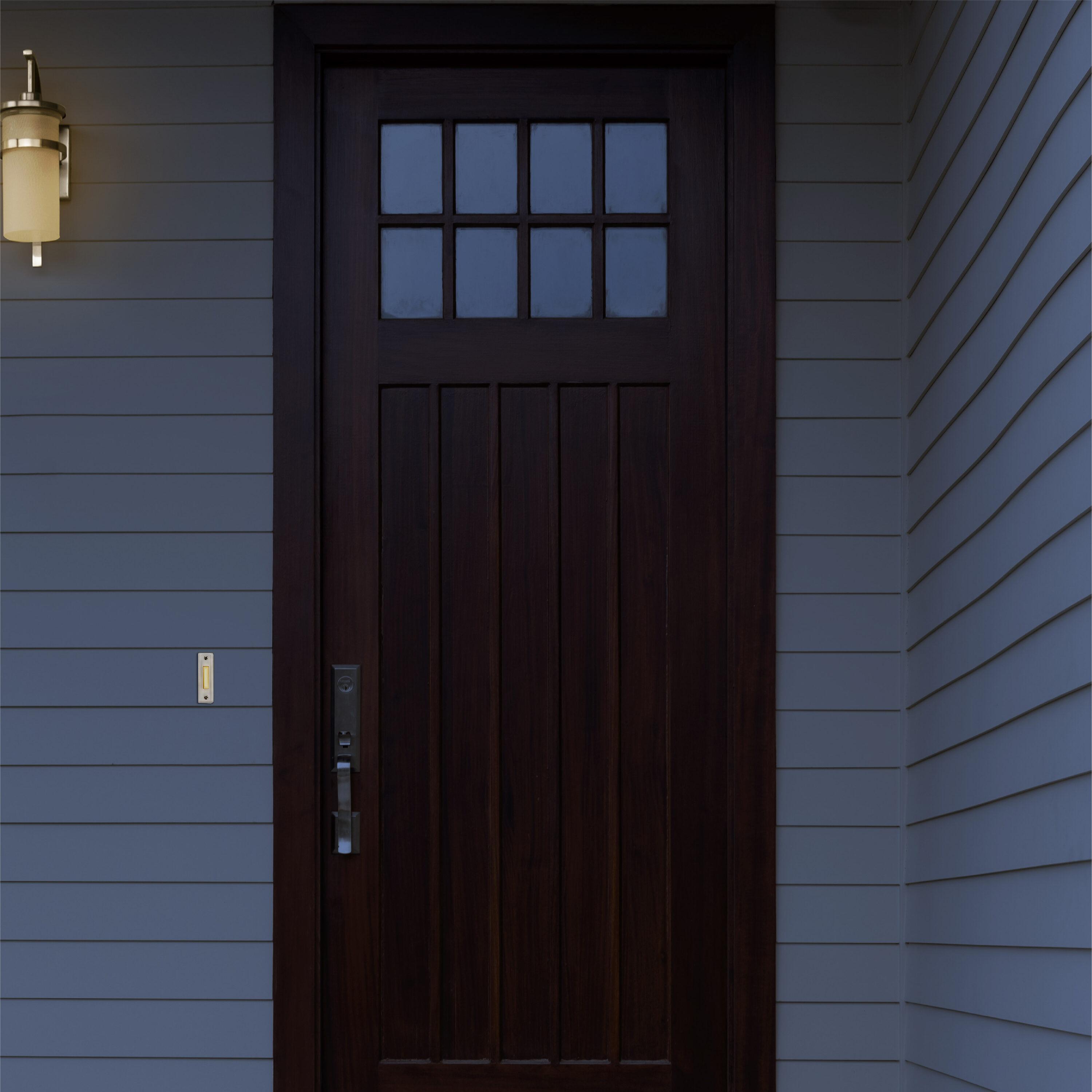 Newhouse Hardware White Doorbell replacement button