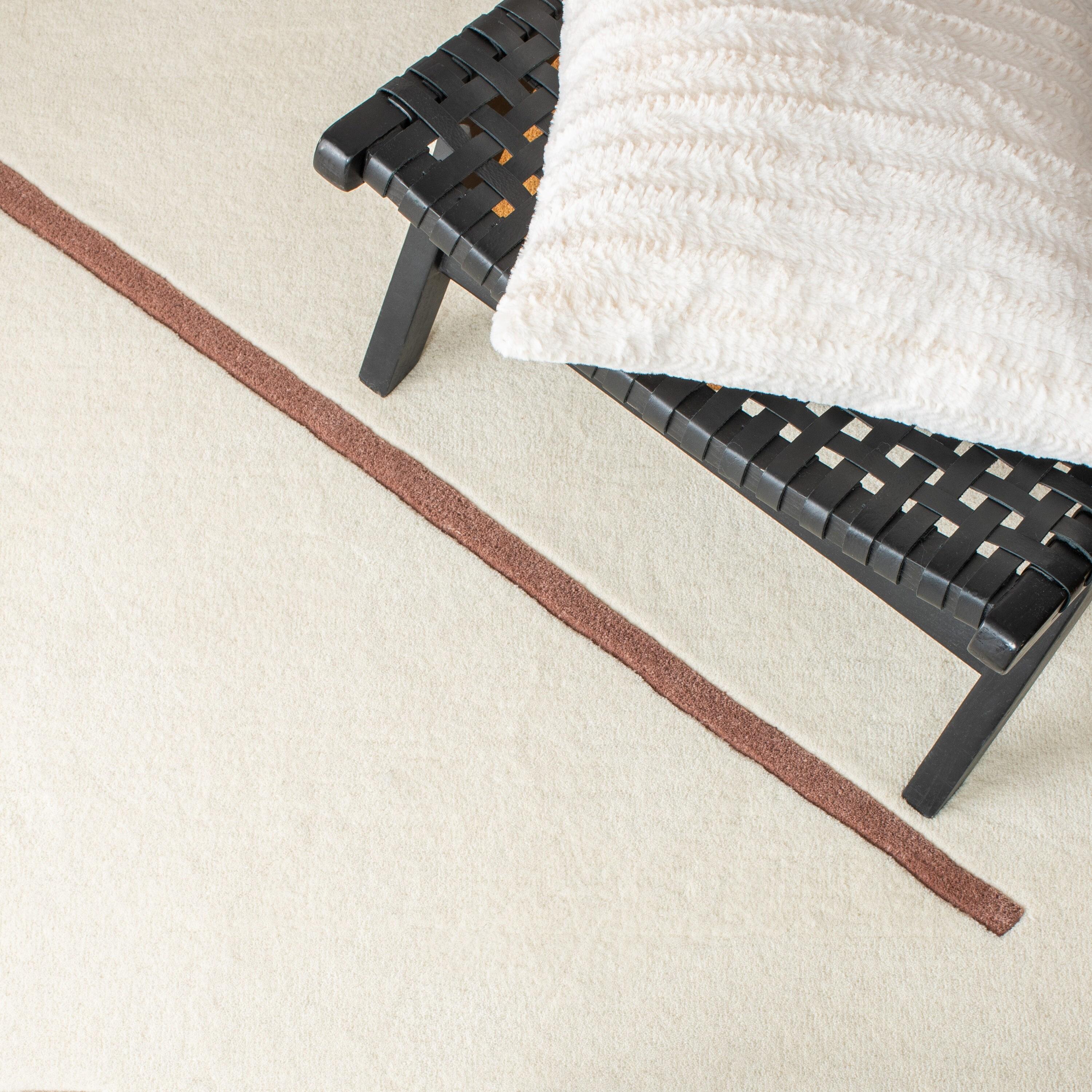 Fifth Avenue FTV115 Hand Tufted Area Rug - Ivory/Brown - 3'x5' - Safavieh.